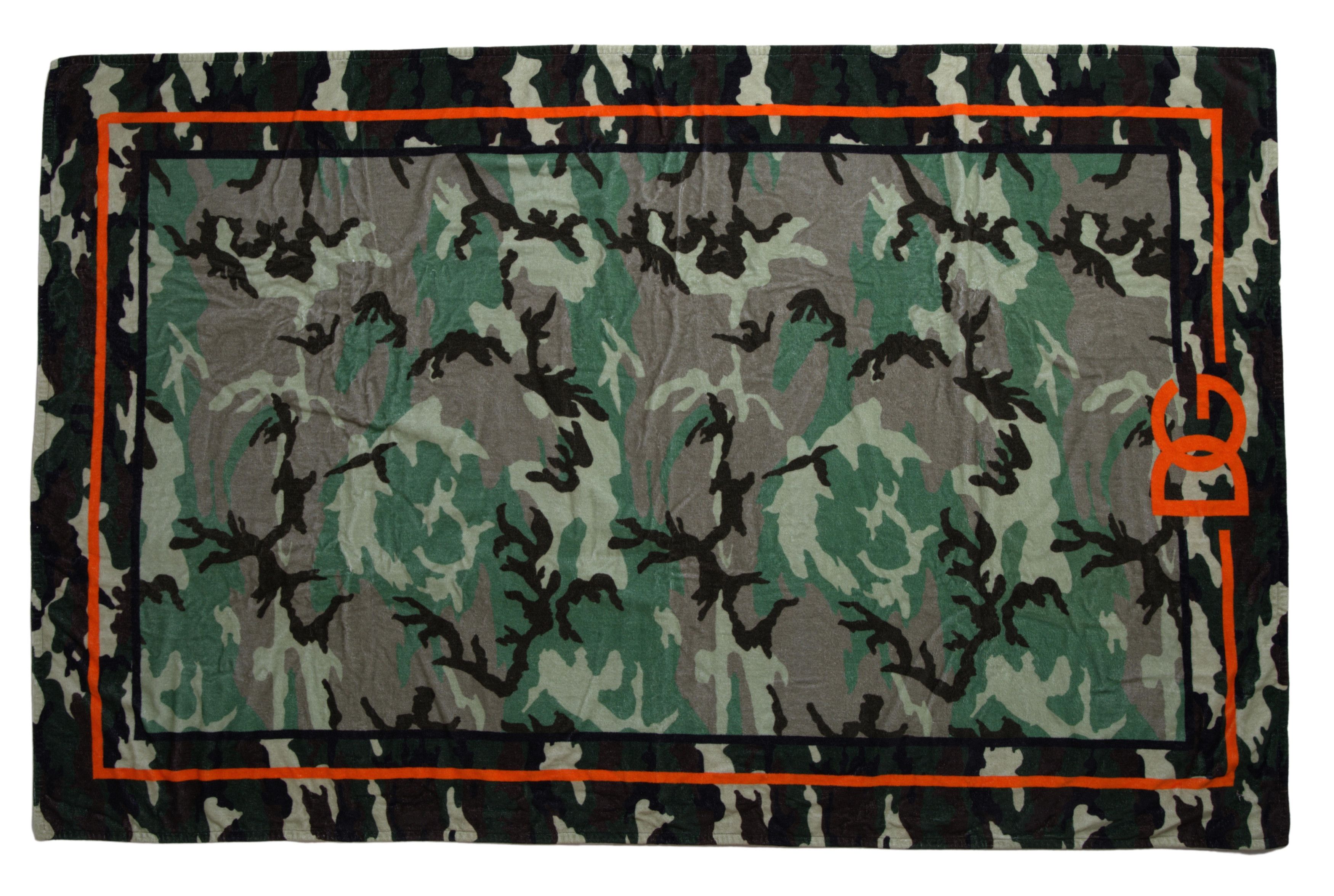 Dolce & Gabbana Multicolor Cotton Neck Wrap Men's Scarf Size ONE SIZE - 1 Thumbnail