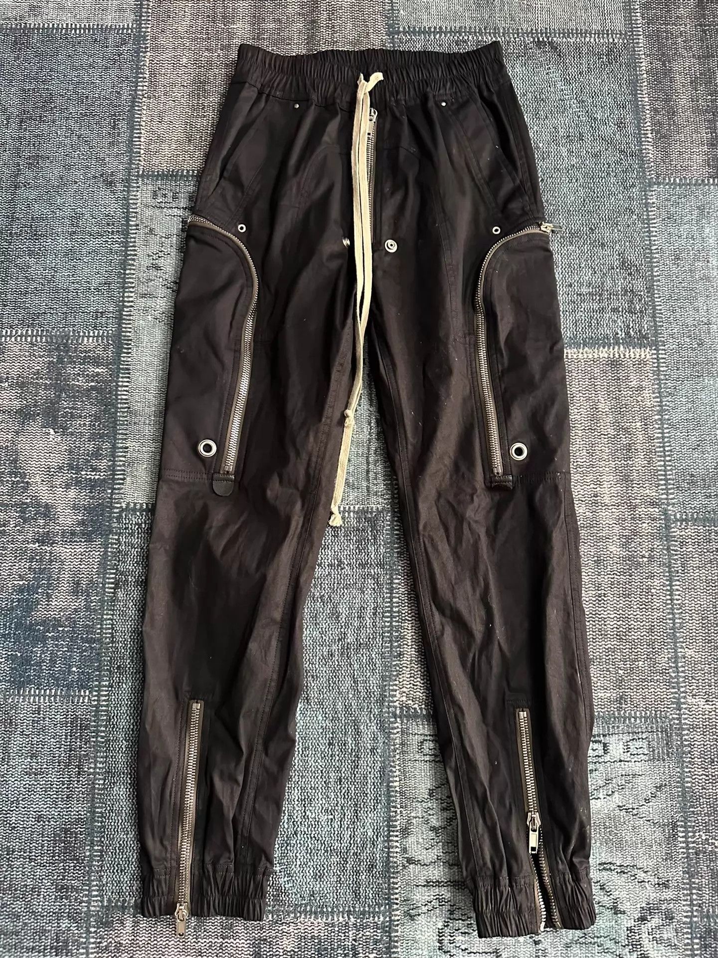 Rick Owens Rick Owens 5-Zip Cargo Pants Barcus 46 Size US 30 / EU 46 - 1 Thumbnail