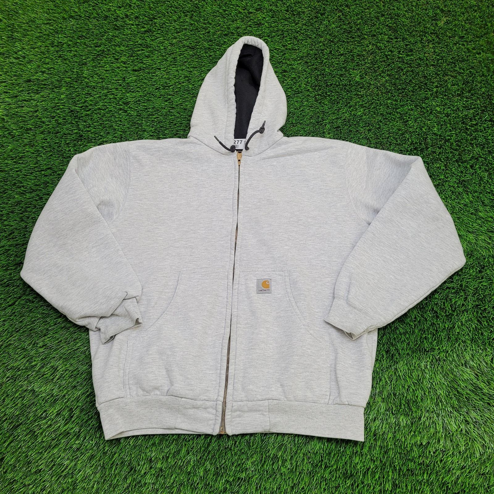 Carhartt J149 Thermal Lined Zip Hoodie M-Short 24x26
