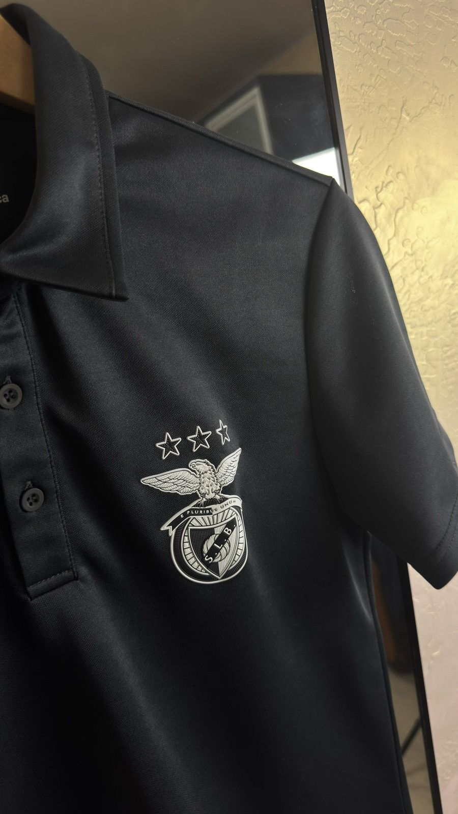 Other Sleek SL Benfica Tech Polo Smart Athletic Shir Size US S / EU 44-46 / 1 - 3 Thumbnail
