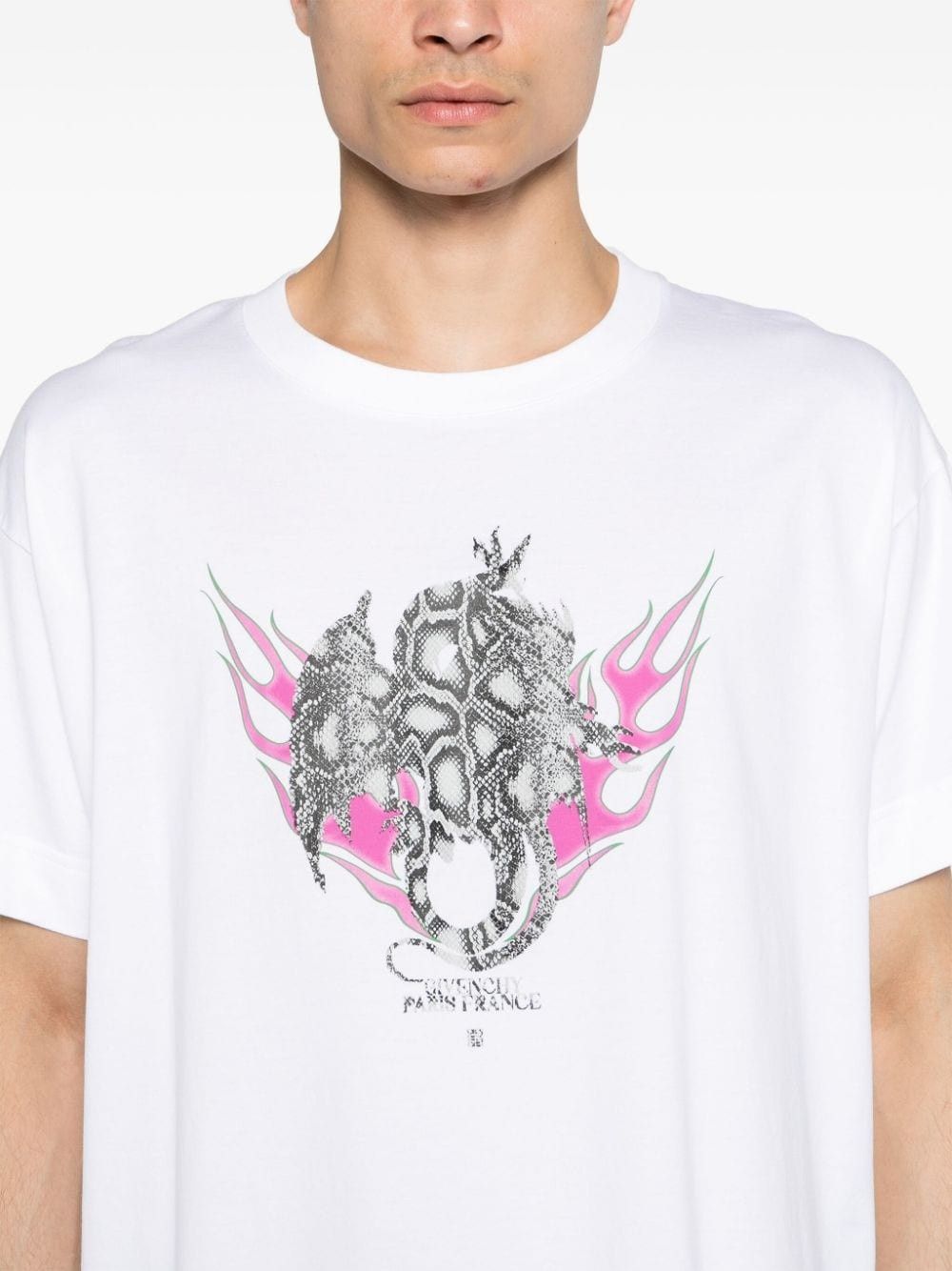Givenchy o1srvl11e0225 T-Shirt in White Size US XL / EU 56 / 4 - 5 Thumbnail
