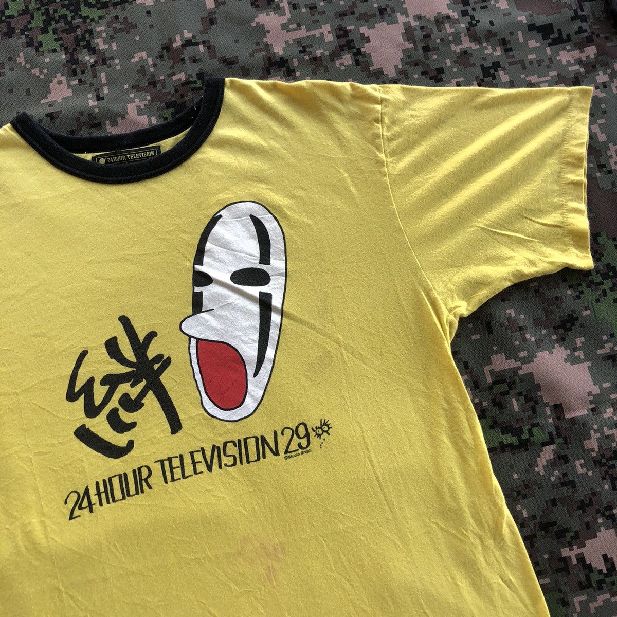 Anime × Japanese Brand × Vintage Vtg 24 Hour Television 29 x Studio Ghibli Anime Tshirt Size US M / EU 48-50 / 2 - 1 Thumbnail