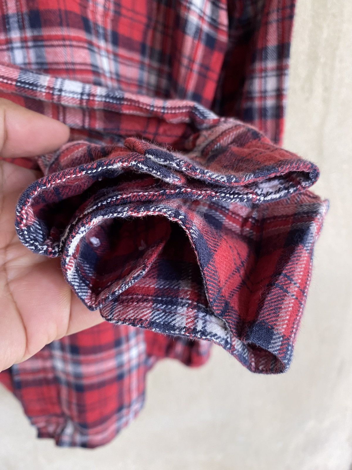 Converse Vintage Converse Plaid Tartan Flannel Shirt Button Up Size US M / EU 48-50 / 2 - 6 Thumbnail