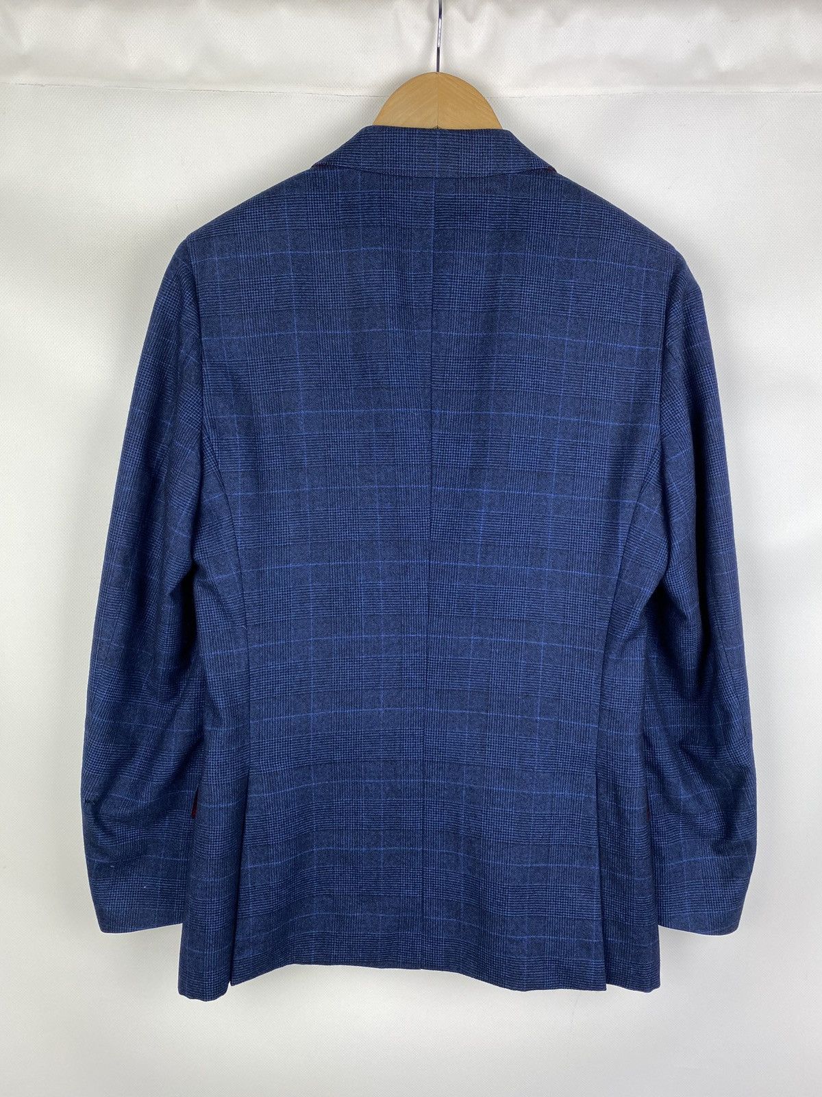 Suitsupply Suitsupply Carlo Barbera Sienna wool checked blazer jacket Size 36R - 12 Thumbnail