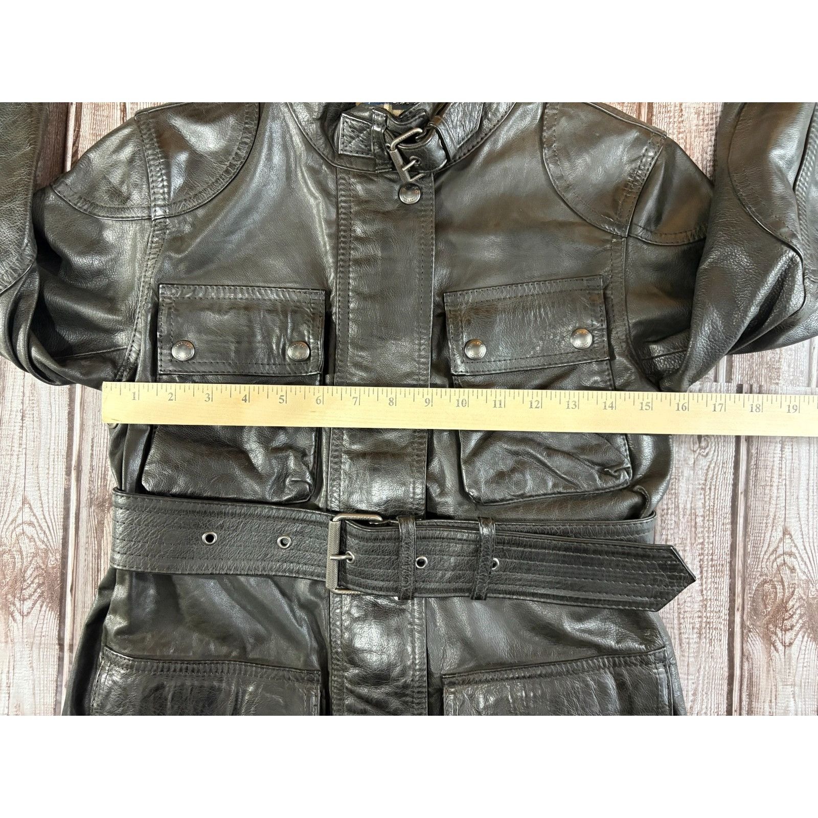 Belstaff Belstaff trialmaster icon panther leather jacket size 2 NWT Size XS / US 0-2 / IT 36-38 - 17 Thumbnail