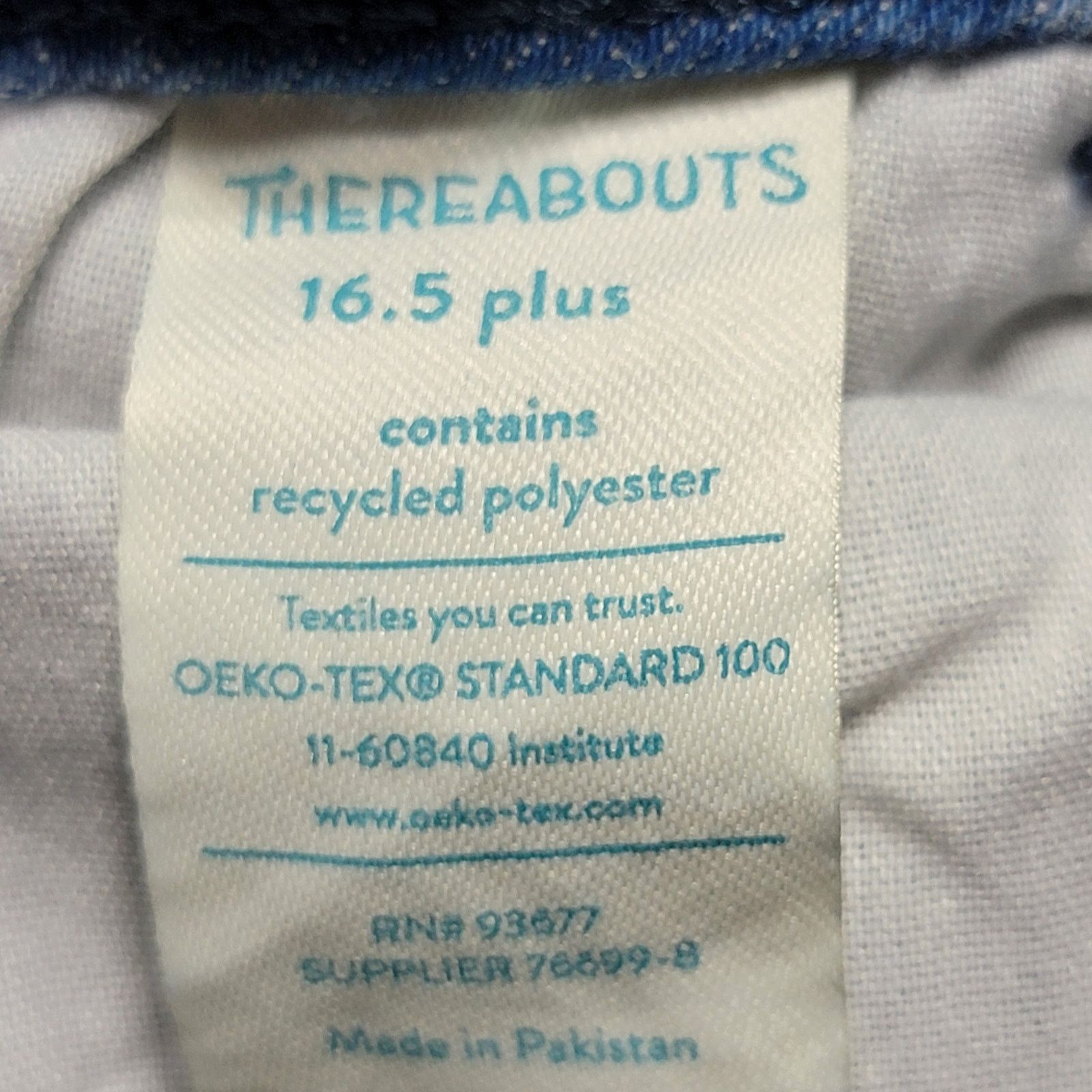 Other Thereabouts Mid Rise Flare Button Fly Jeans - 16.5 Plus NWT Size 34" / US 12 / IT 48 - 7 Thumbnail