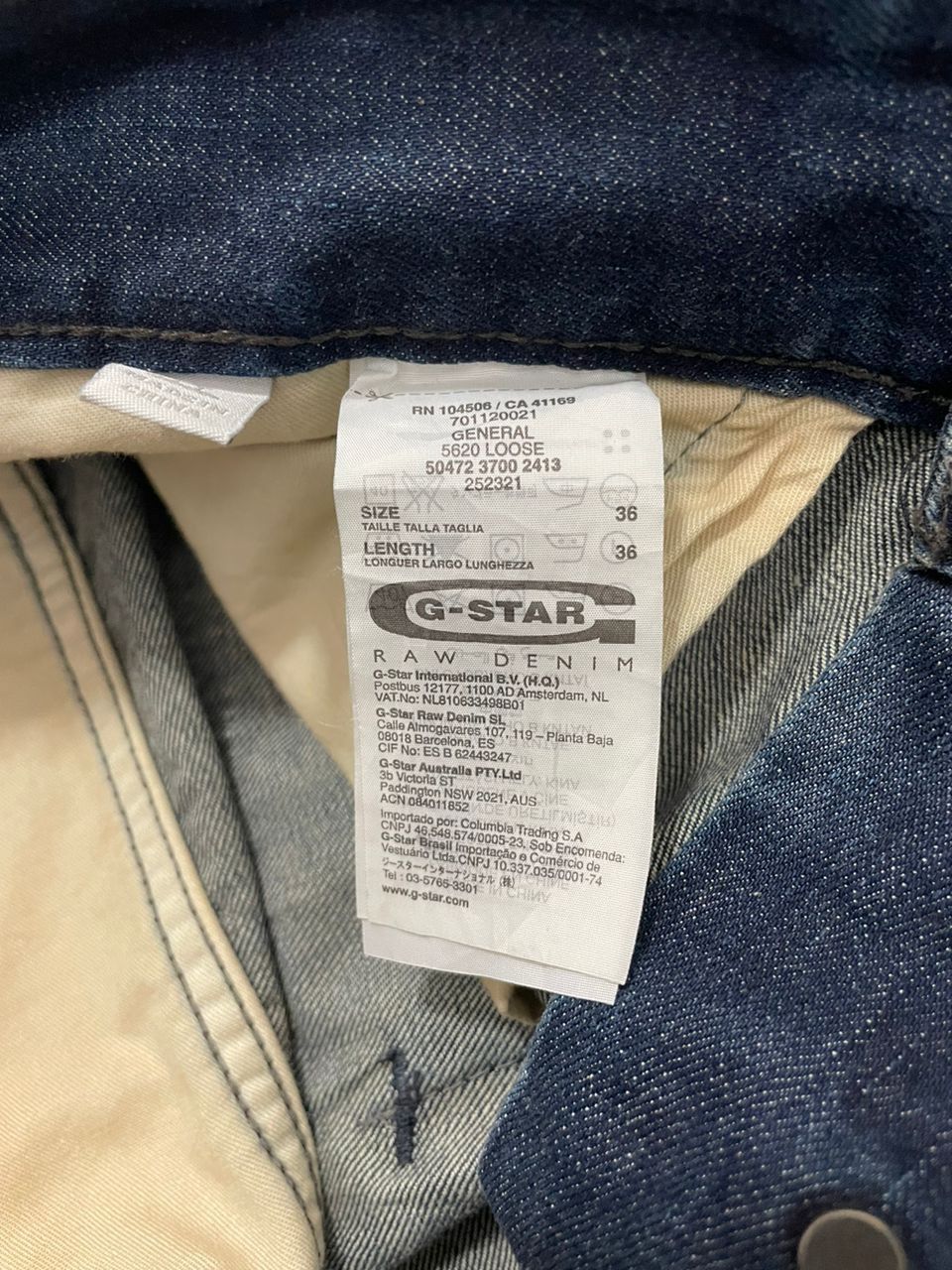 G-Star 💥G-Star Raw Denim 33 01💥 Size US 36 / EU 52 - 11 Thumbnail