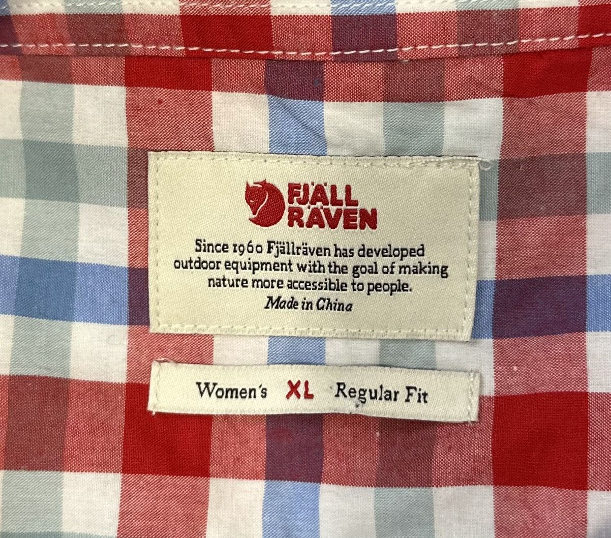 Fjallraven Fjallraven Regular Fit Logo Shirt Women's Size XL Size XL / US 12-14 / IT 48-50 - 6 Thumbnail