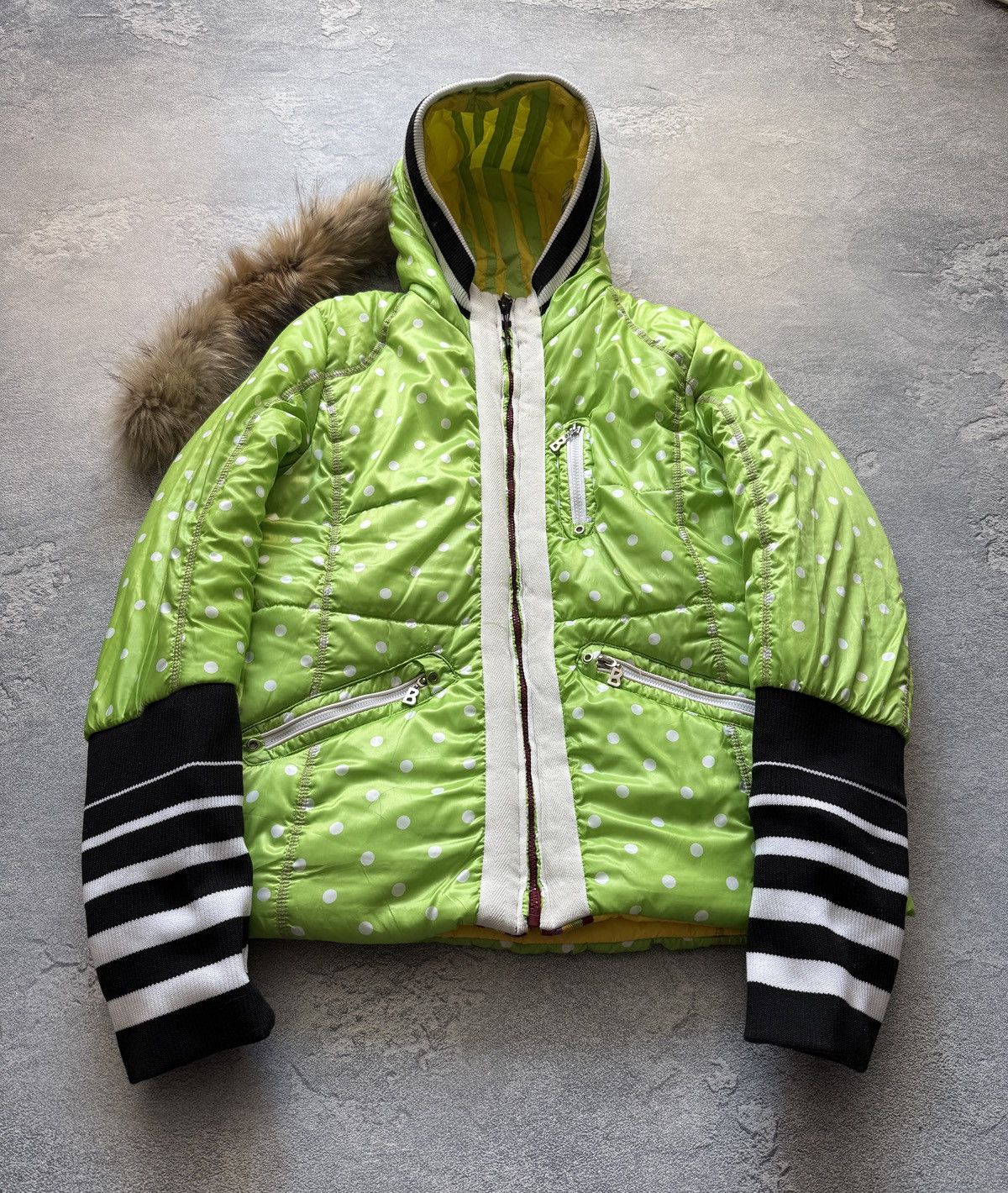 Bogner Women's BOGNER Quilted Down Jacket Coat Size L Size L / US 10 / IT 46 - 2 Thumbnail
