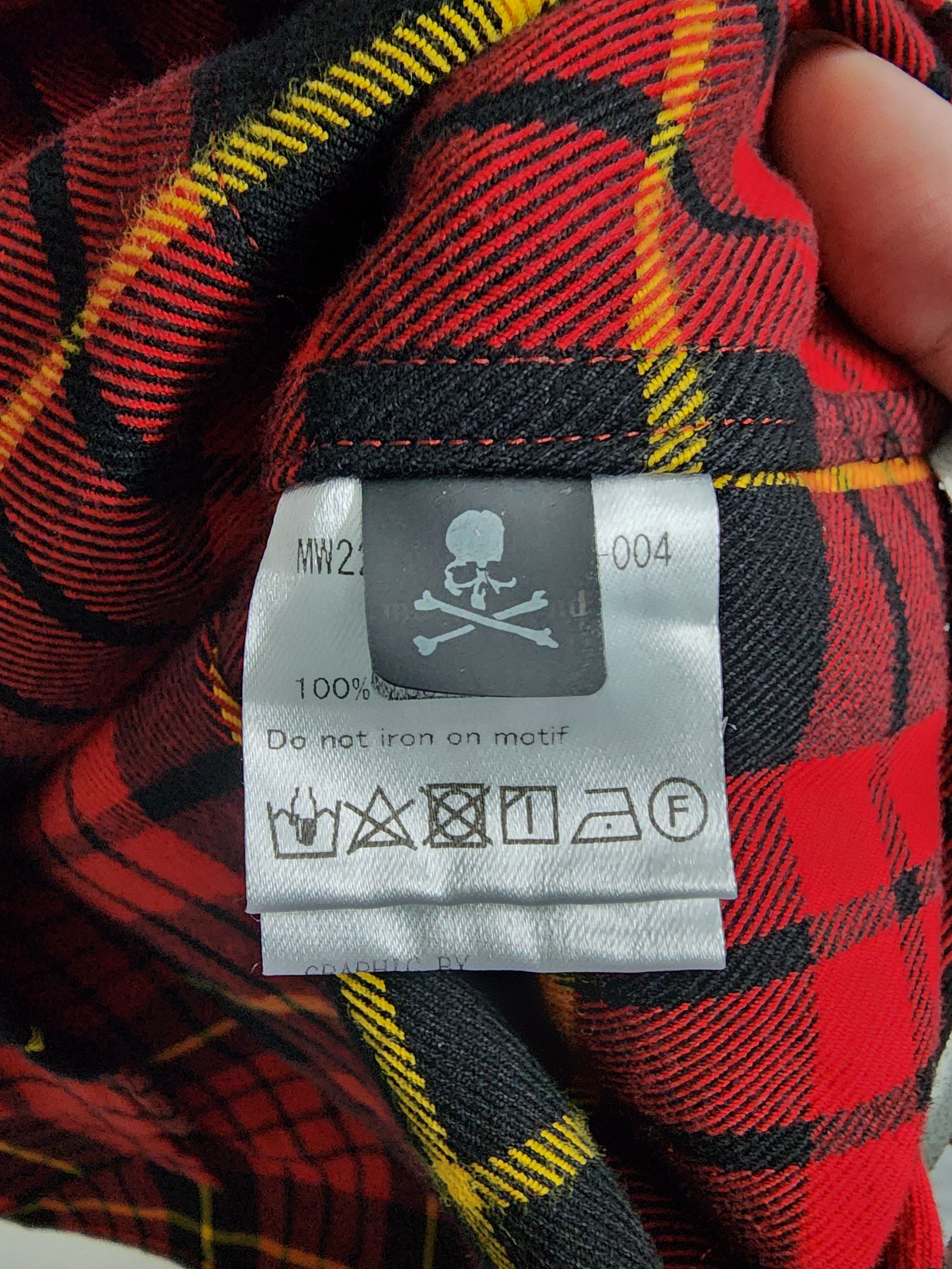 Mastermind Japan Oversized Plaid Shirt Size US XL / EU 56 / 4 - 8 Thumbnail
