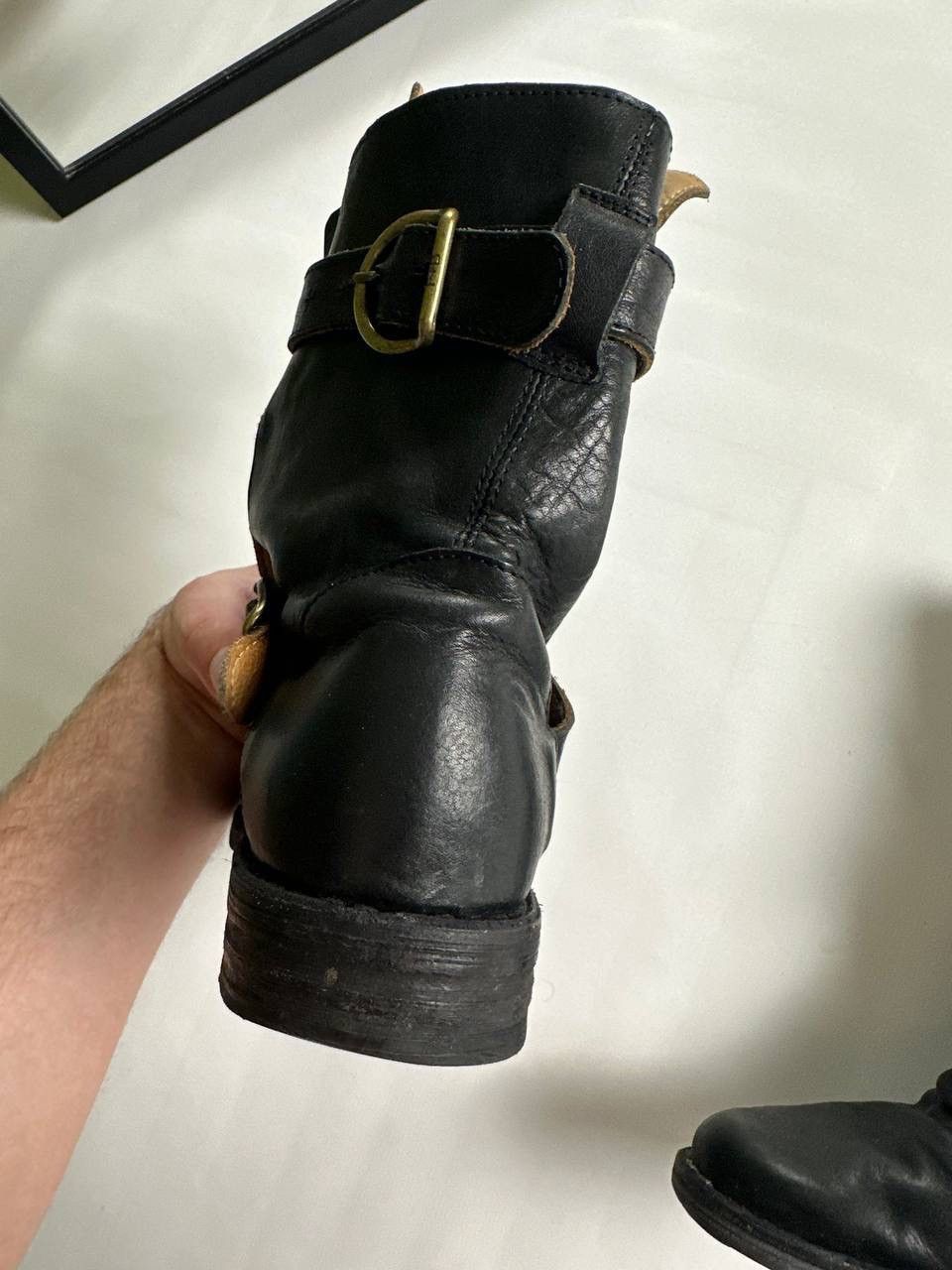 Fiorentini + Baker Fiorentini+Baker Guidi Style Vintage Biker Boots RRP700$ Size US 7 / EU 40 - 13 Thumbnail