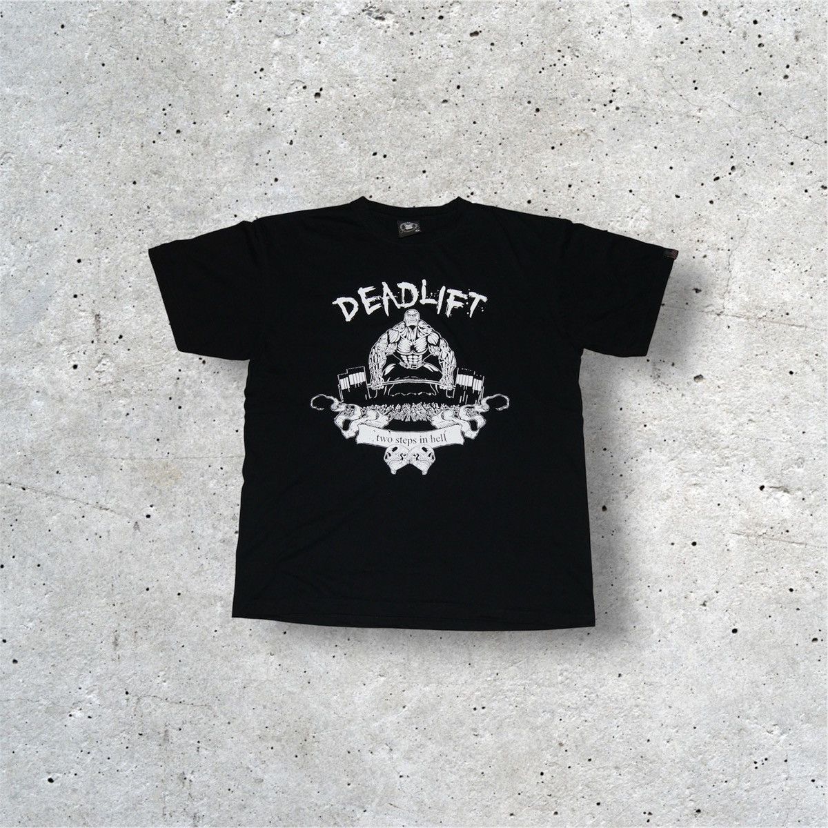 Designer Black T-Shirt Klatka Goryla Size M Hell Gym Fitness Street Size US M / EU 48-50 / 2 - 1 Thumbnail