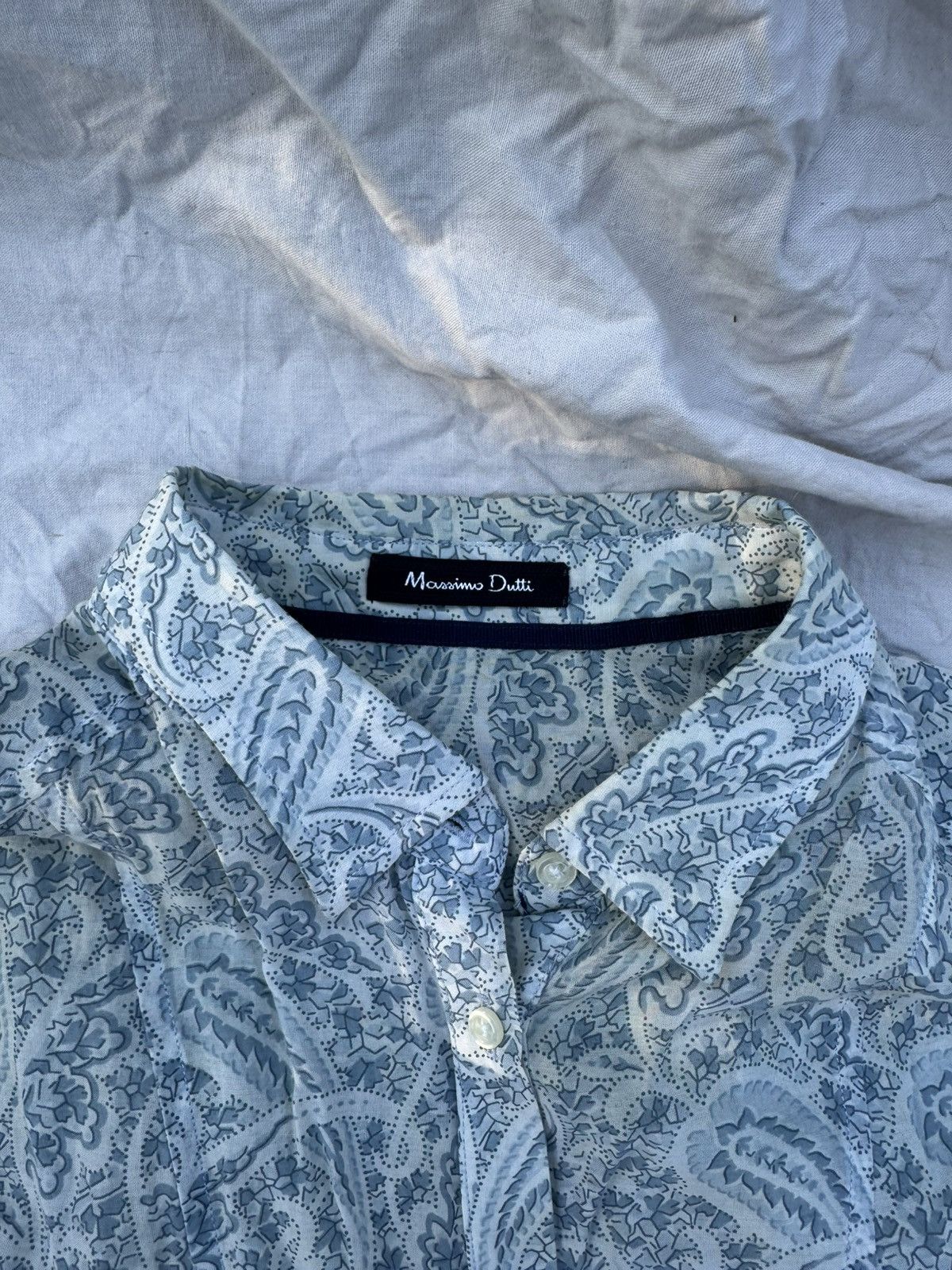 Massimo Dutti Massimo Dutti Vintage Shirt Size S / US 4 / IT 40 - 2 Thumbnail