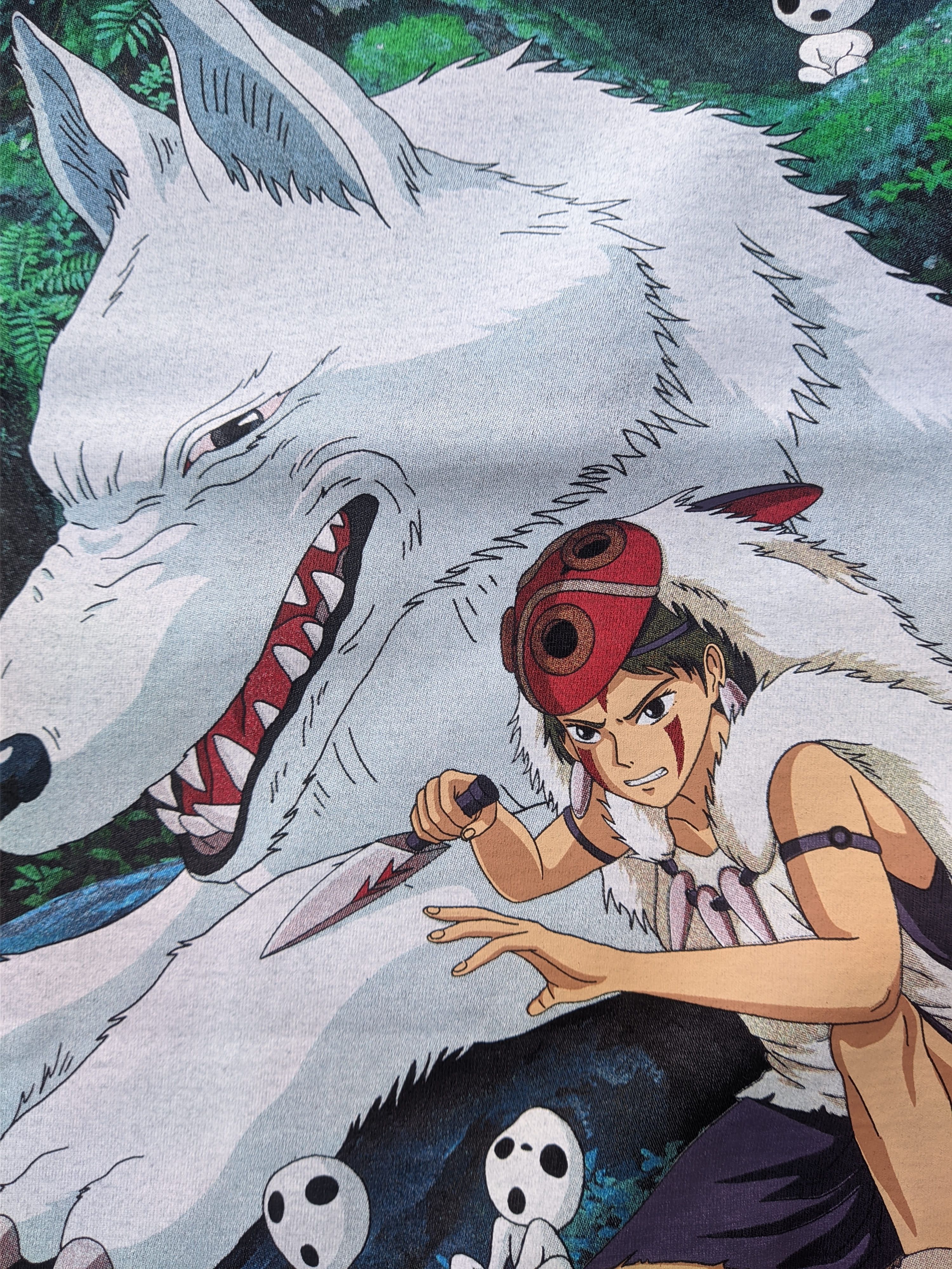 Anime Princess mononoke anime manga studio ghibli tee Size L / US 10 / IT 46 - 4 Thumbnail