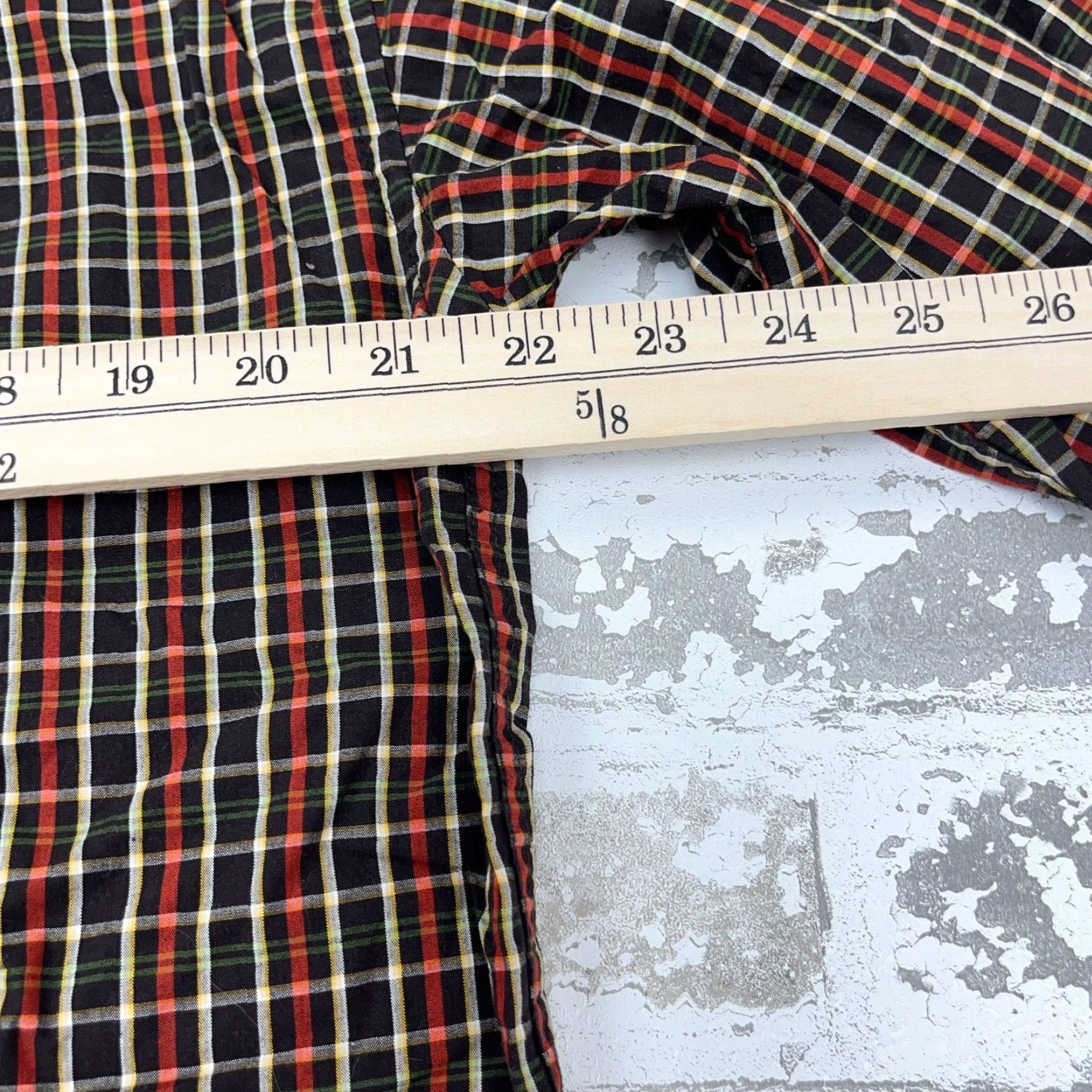 Wrangler Wrangler Shirt Men Medium Brown Plaid Button Up George Straight Western Cowboy Size US M / EU 48-50 / 2 - 7 Thumbnail