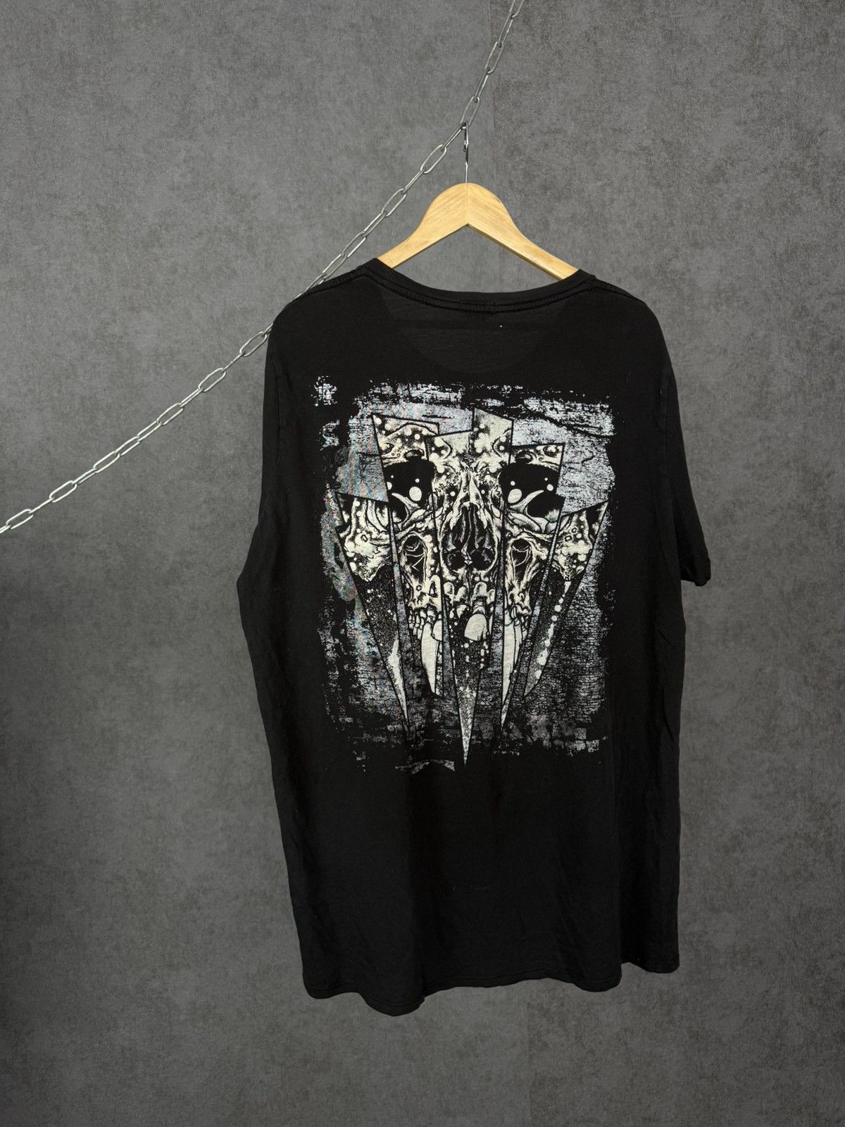 Band Tees × Metallica Metallica rock band skulls overprinted tee Size US XL / EU 56 / 4 - 2 Thumbnail