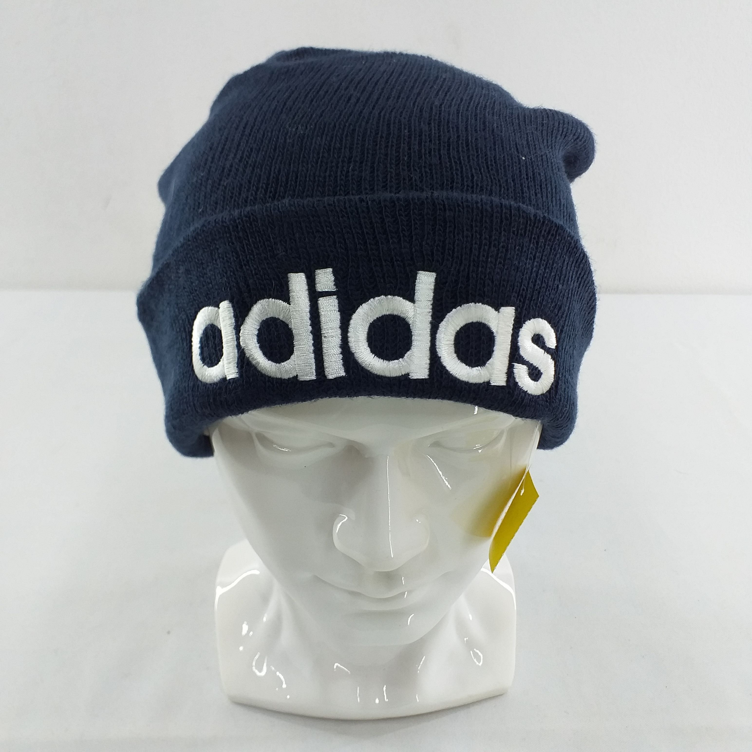 Adidas Adidas Spell Out Snow Cap Beanie Hat -BN009 Size ONE SIZE - 1 Thumbnail