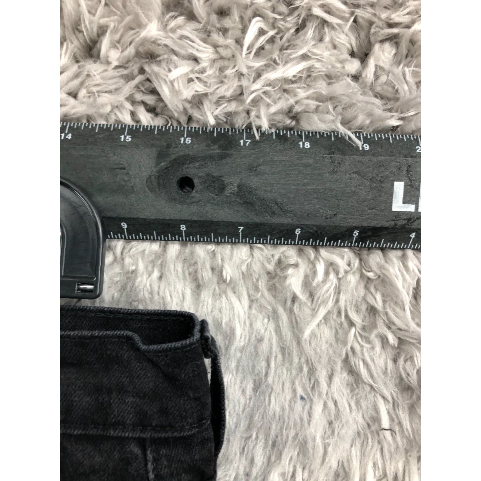 Vintage Sonoma Jeans Slim Straight Dark Wash Black 32x32 Mens Mid Rise 5-Pocket Denim Cotton Blend Slim Fit Size US 32 / EU 48 - 2 Thumbnail