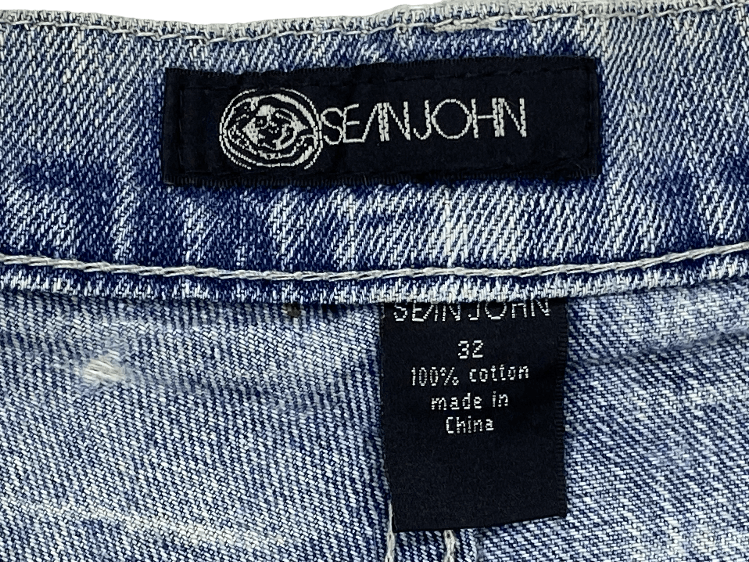 Sean John Sean John Baggy Denim Jeans Embroided Logo Jeans Hip Hop Size US 32 / EU 48 - 9 Thumbnail