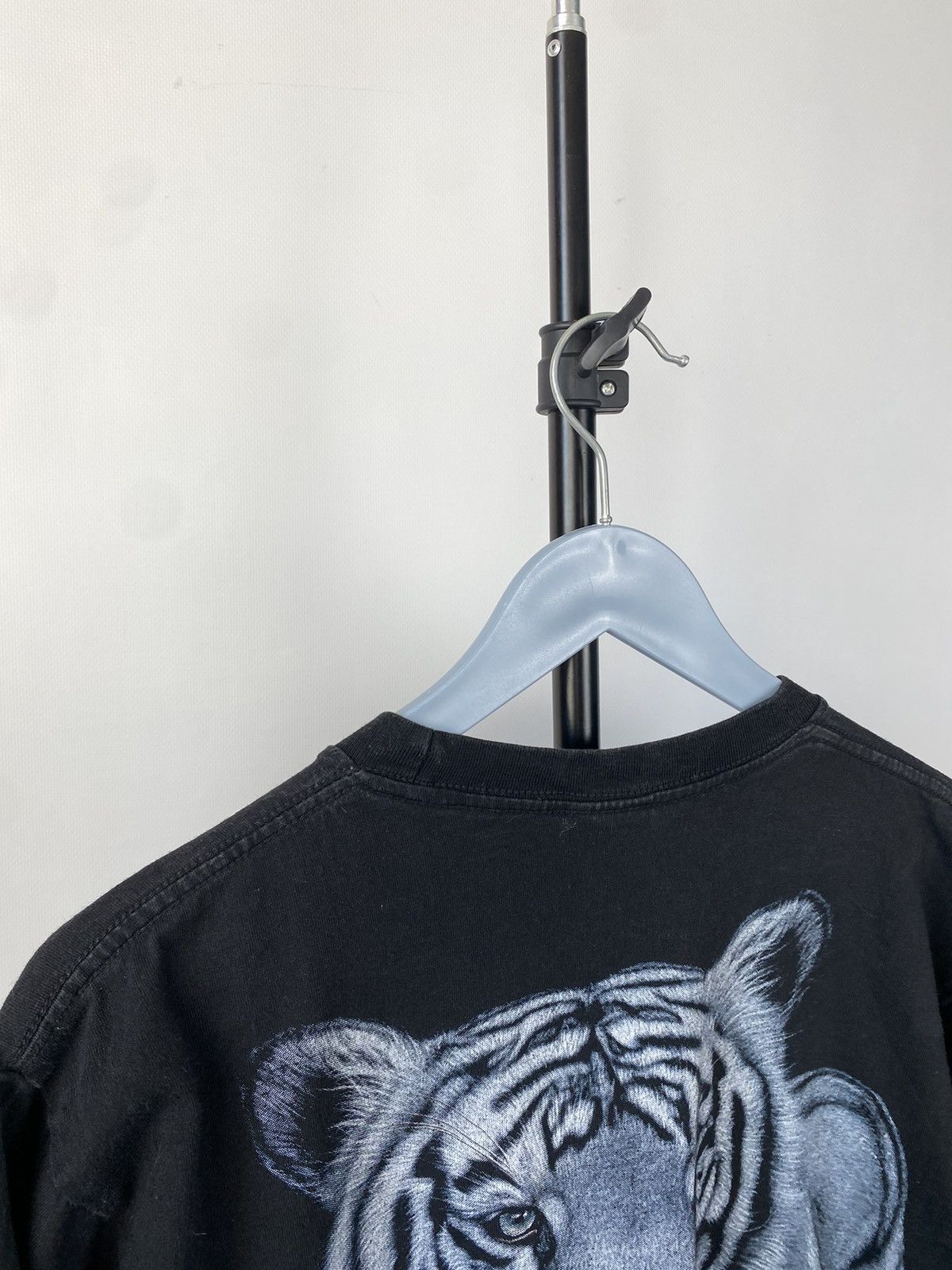 Vintage White Tiger Vintage 90s T-Shirt Tee Size US M / EU 48-50 / 2 - 10 Thumbnail
