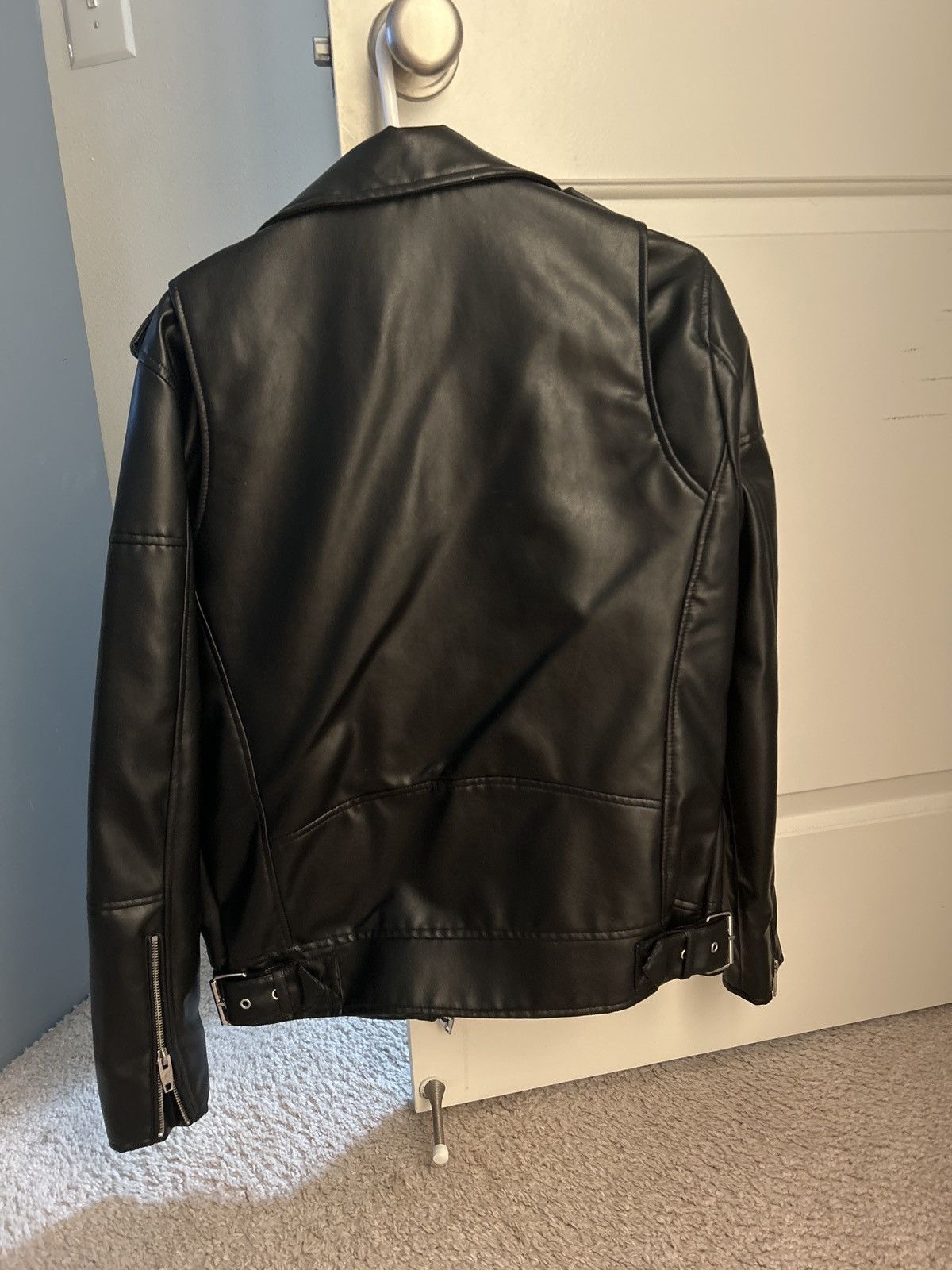 Zara Zara Leather Biker Jacket Size US M / EU 48-50 / 2 - 4 Thumbnail