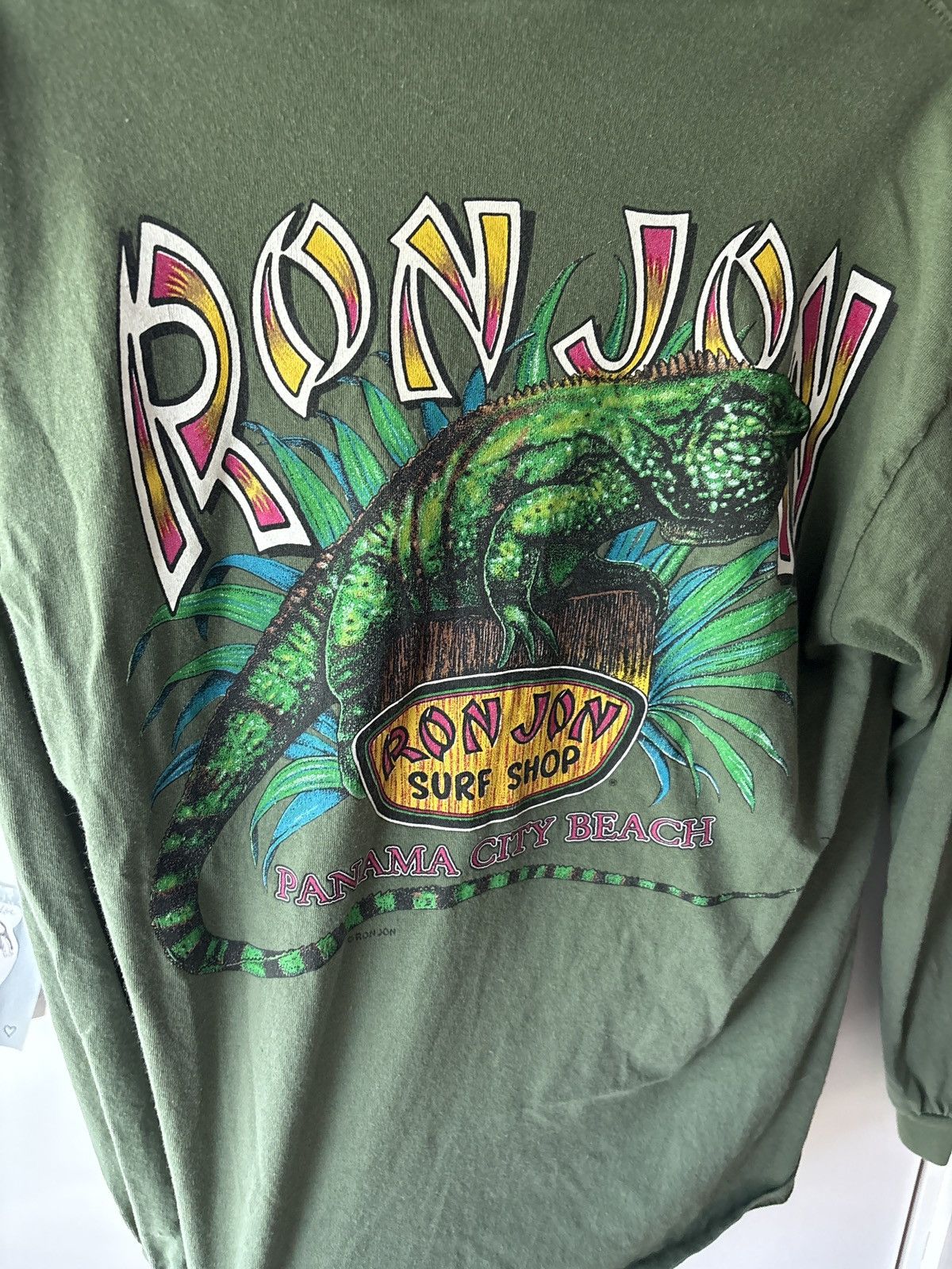 Ron Jon Surf Shop Vintage Ron Jon Surf Shop Panama Beach T-Shirt Size US M / EU 48-50 / 2 - 2 Thumbnail
