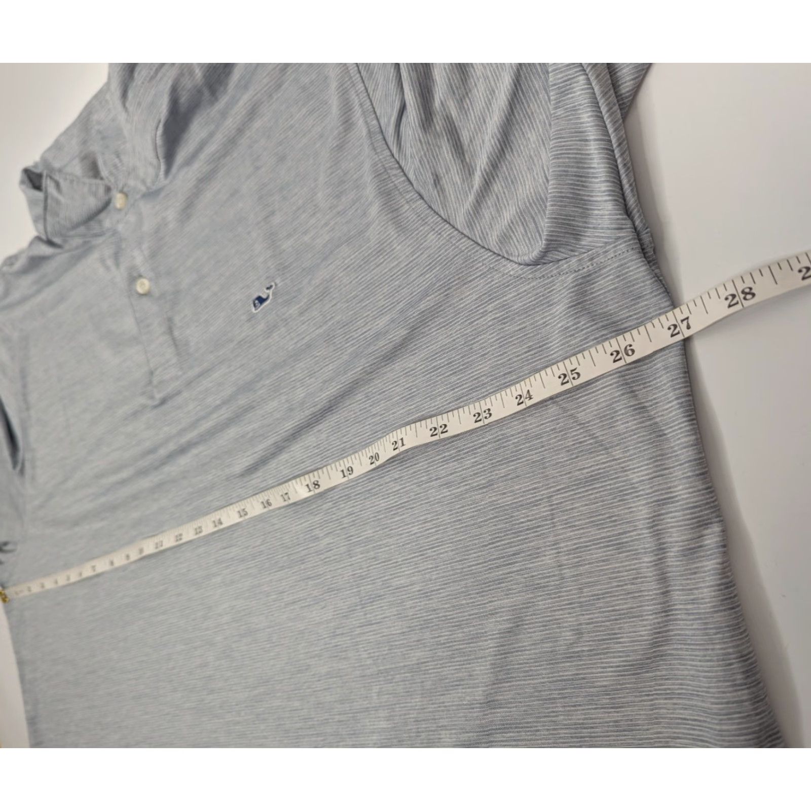 Vineyard Vines Vineyard Vines Performance Polo Shirt Men 2XL Gray Striped Golf Preppy Shirt Size US XXL / EU 58 / 5 - 5 Thumbnail