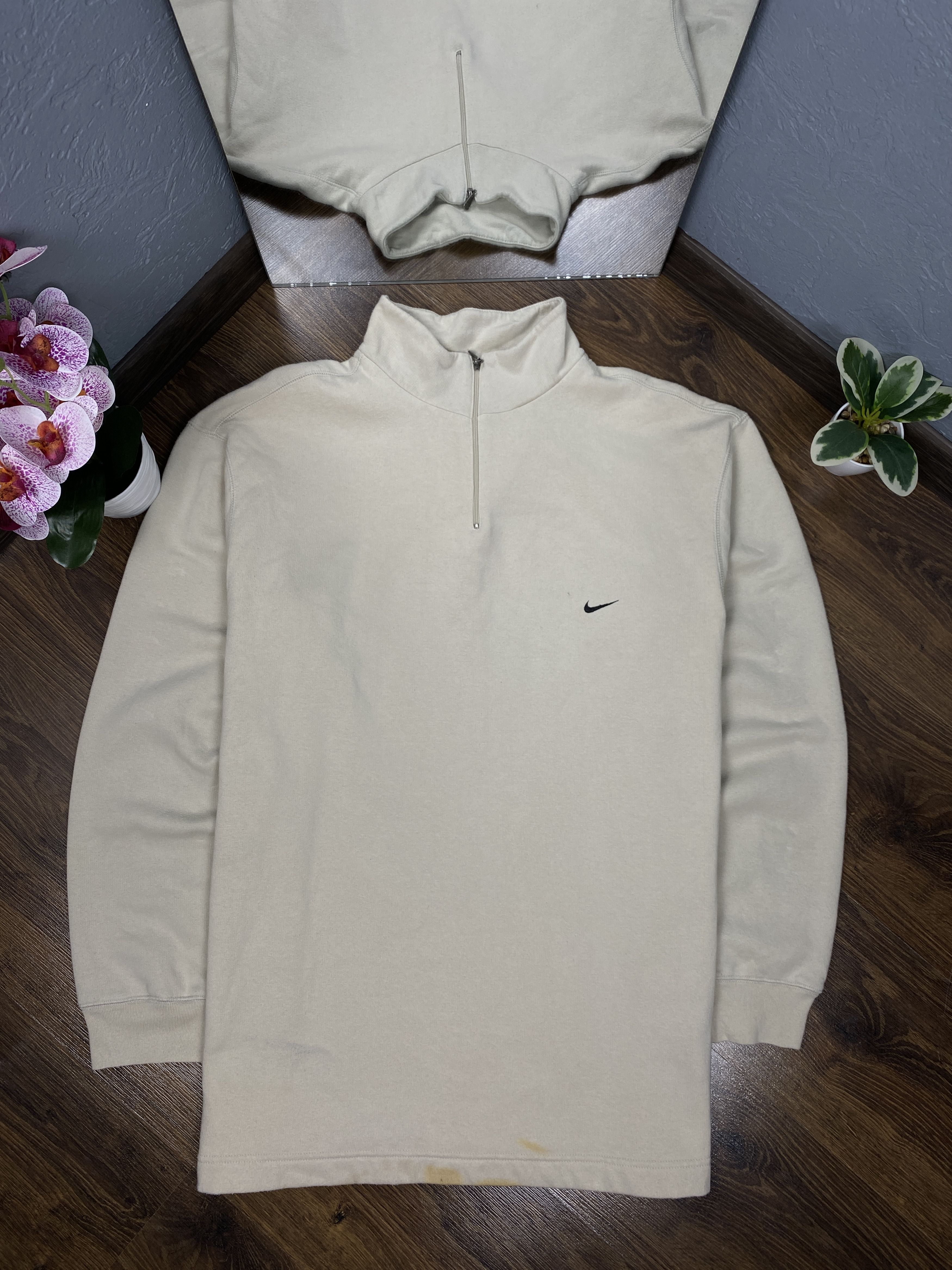 Nike Nike Vintage Mens Quarter Zip Sweatshirt Size US XL / EU 56 / 4 - 1 Thumbnail