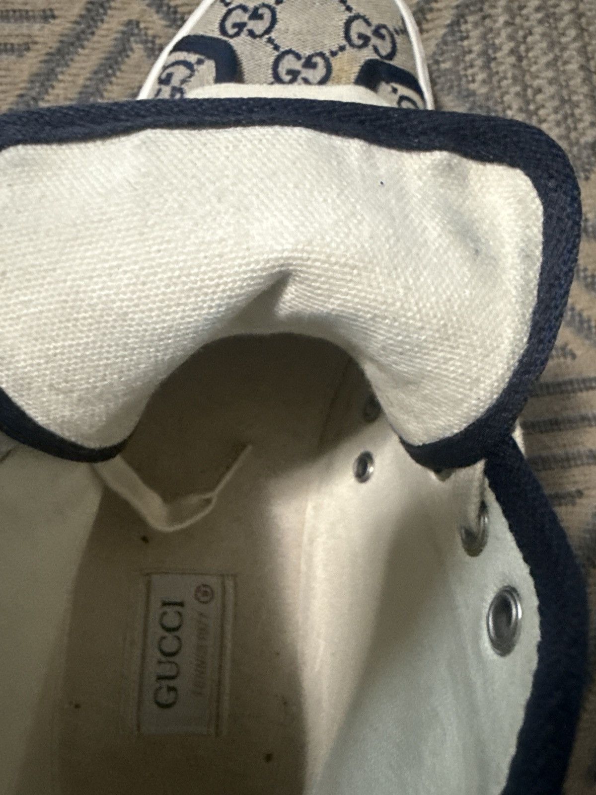 Gucci Gucci gg high beige blue Size US 10 / EU 43 - 8 Thumbnail