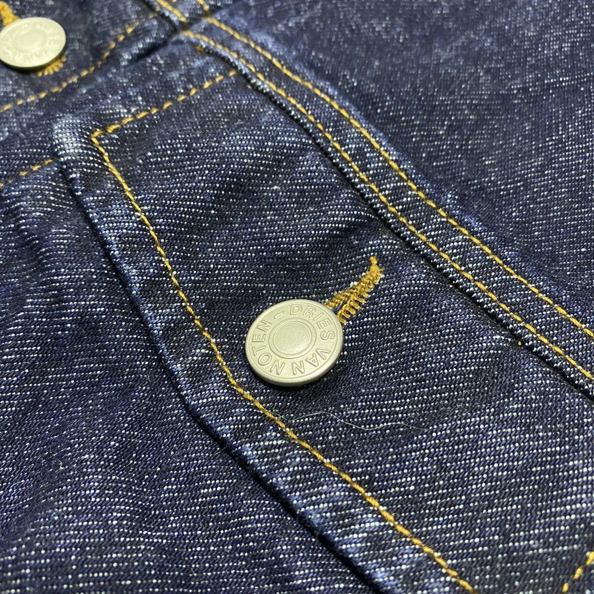 Dries Van Noten Vesto Denim Jacket Size L / US 10 / IT 46 - 7 Thumbnail