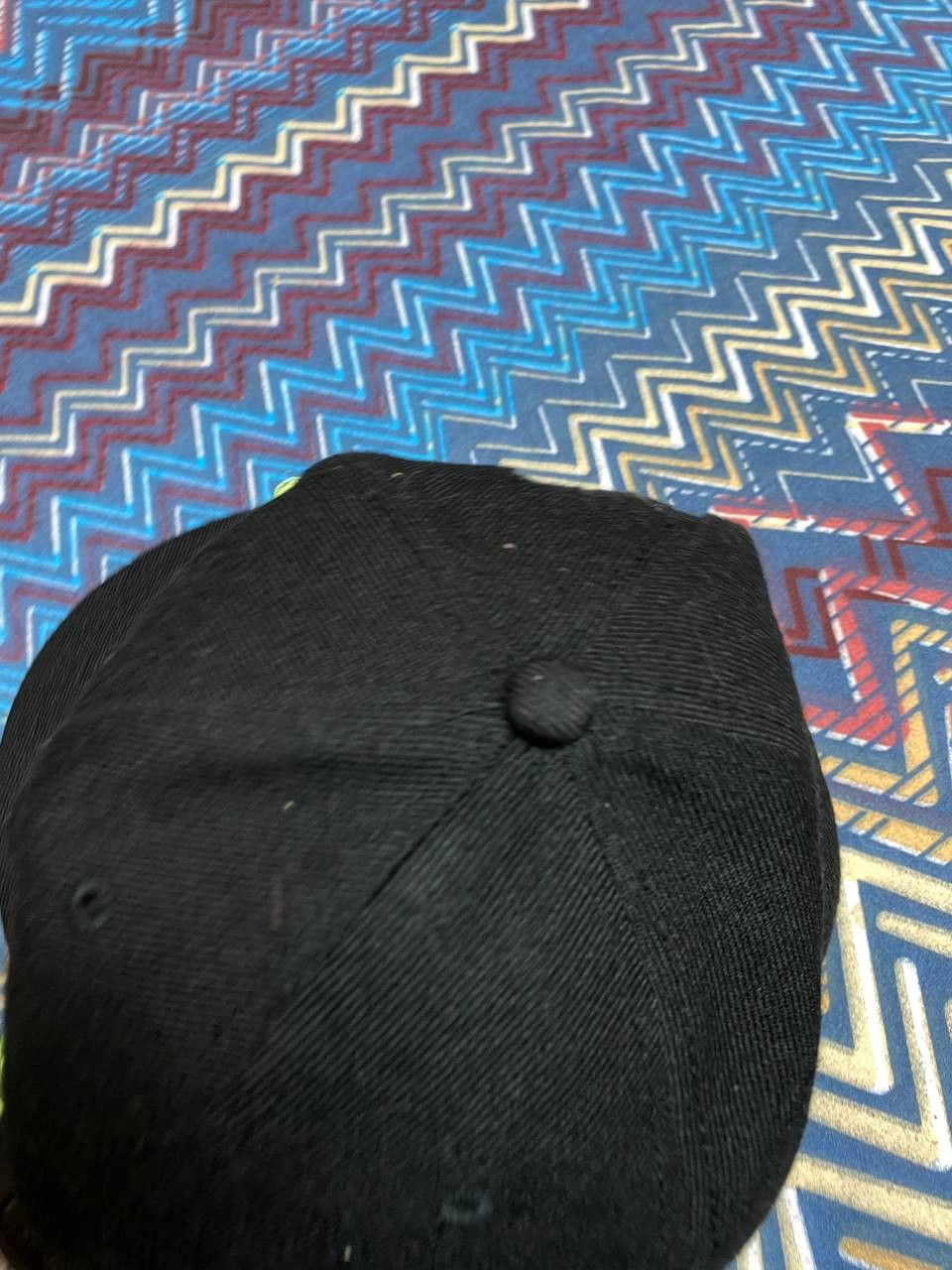 New Era Hats black Vintage New Era Cap big logo Y2K streetwear Size ONE SIZE - 8 Thumbnail