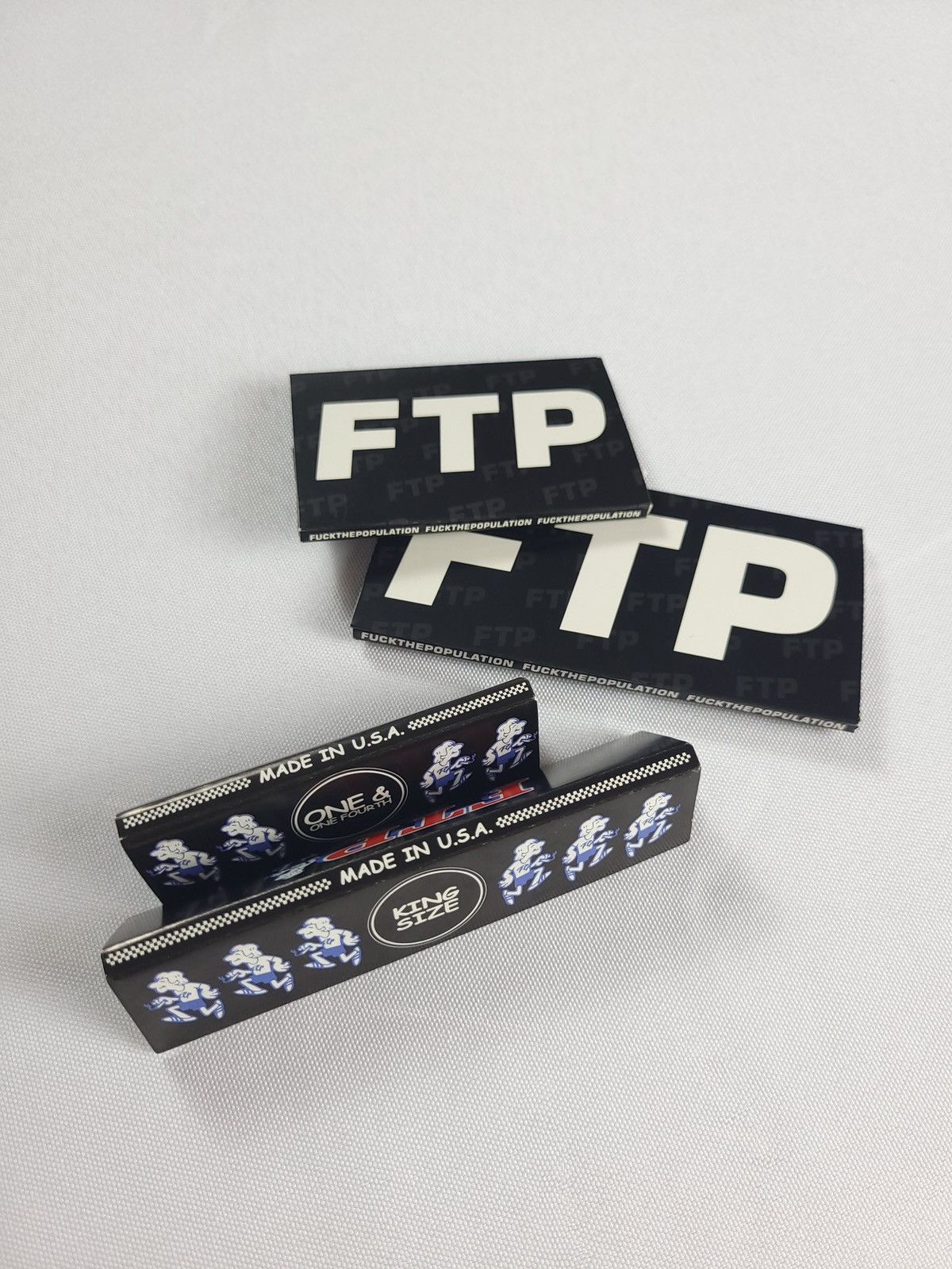 Fuck The Population FTP OG Rolling Papers Bundle (2017 / 2024) King & 1/4 Size Size ONE SIZE - 4 Thumbnail