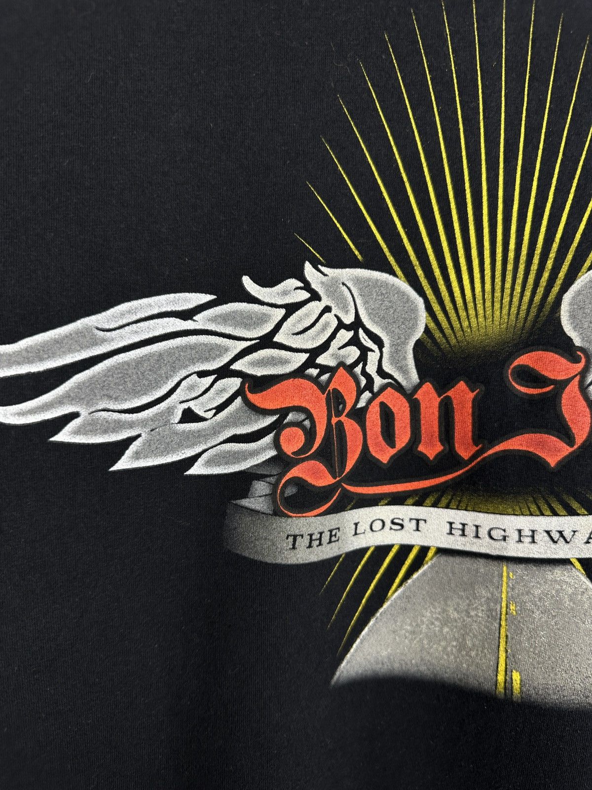 Band Tees Vintage Bon Jovi The Lost Highway Rock Band T Shirt Tee Size US L / EU 52-54 / 3 - 8 Thumbnail