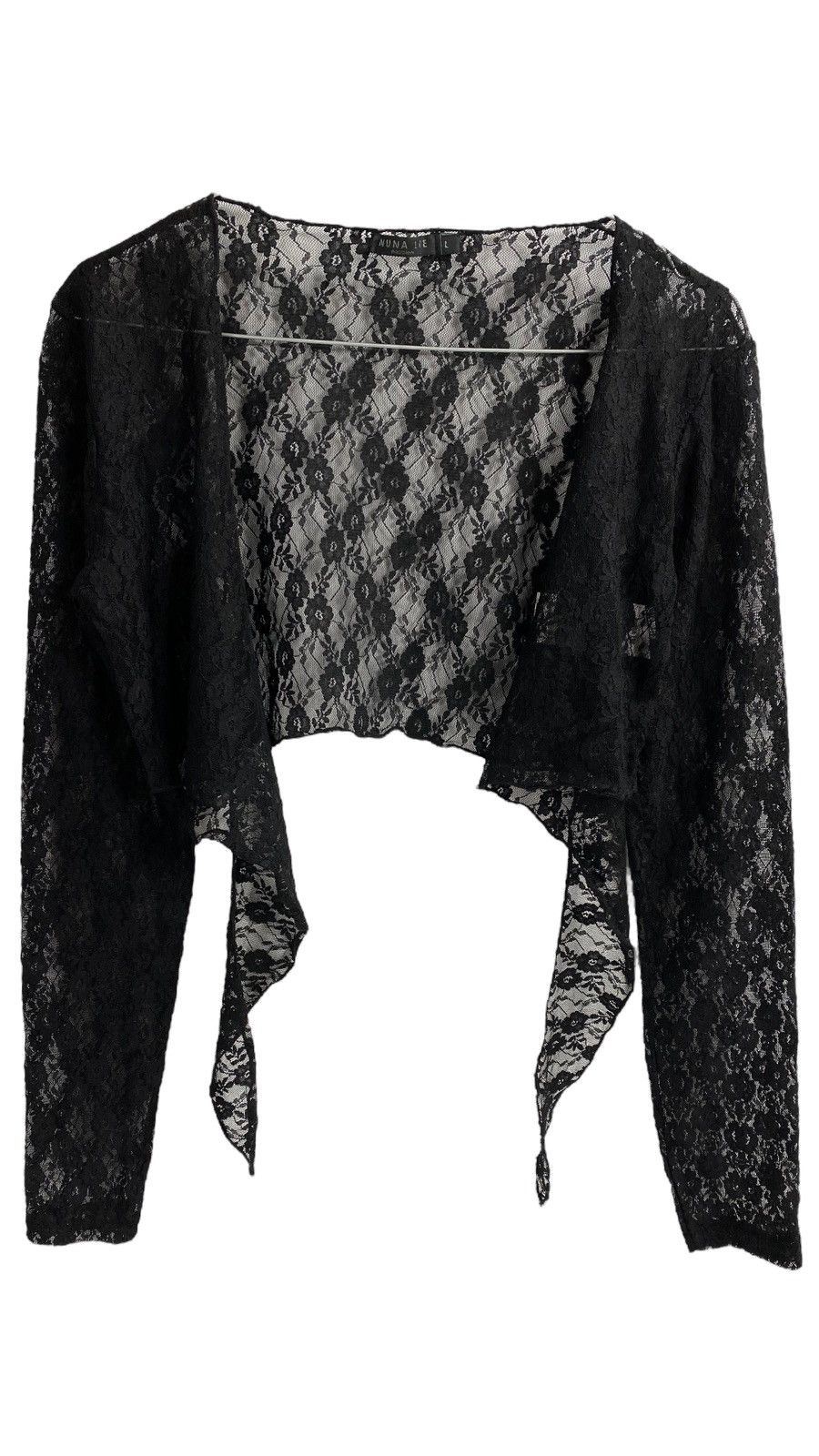 Other 🔥LASTDROP🔥 Guipure Flowers Mesh Crop Top Longsleeve Size L / US 10 / IT 46 - 4 Thumbnail