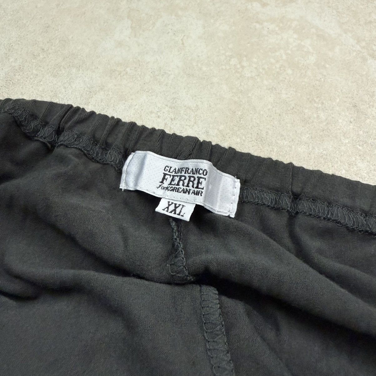 Gianfranco Ferre For Korean Air 1st Class Lounge Set Sz XXL