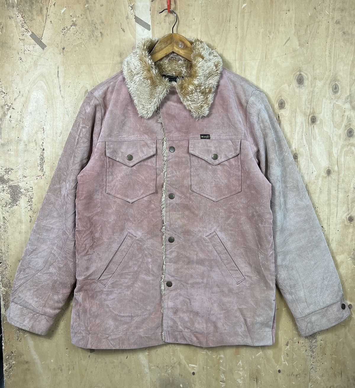 Japanese Brand × Vintage × Wrangler Wrangler Wrange Coat Vintage Size US M / EU 48-50 / 2 - 2 Thumbnail