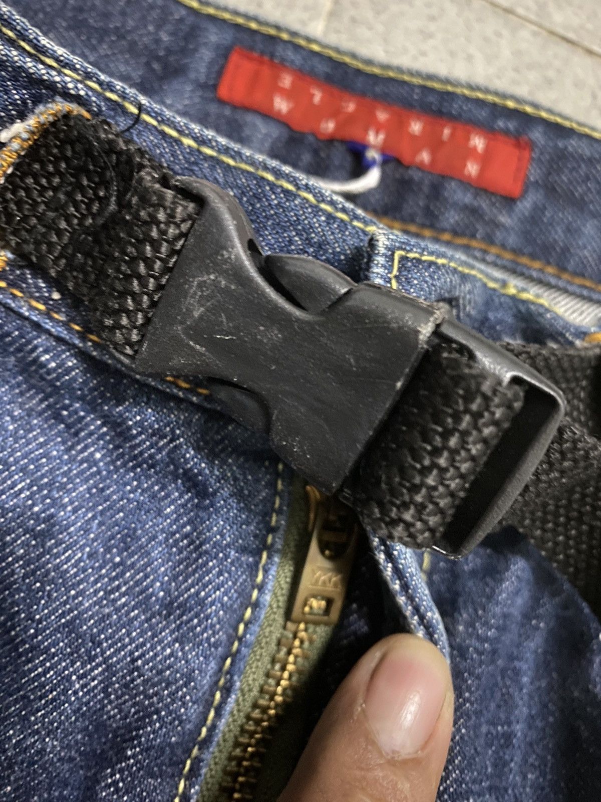 Japanese Brand × Vintage Vintage MiracleWoman Denim Flame Shortpants Size US 28 / EU 44 - 7 Thumbnail