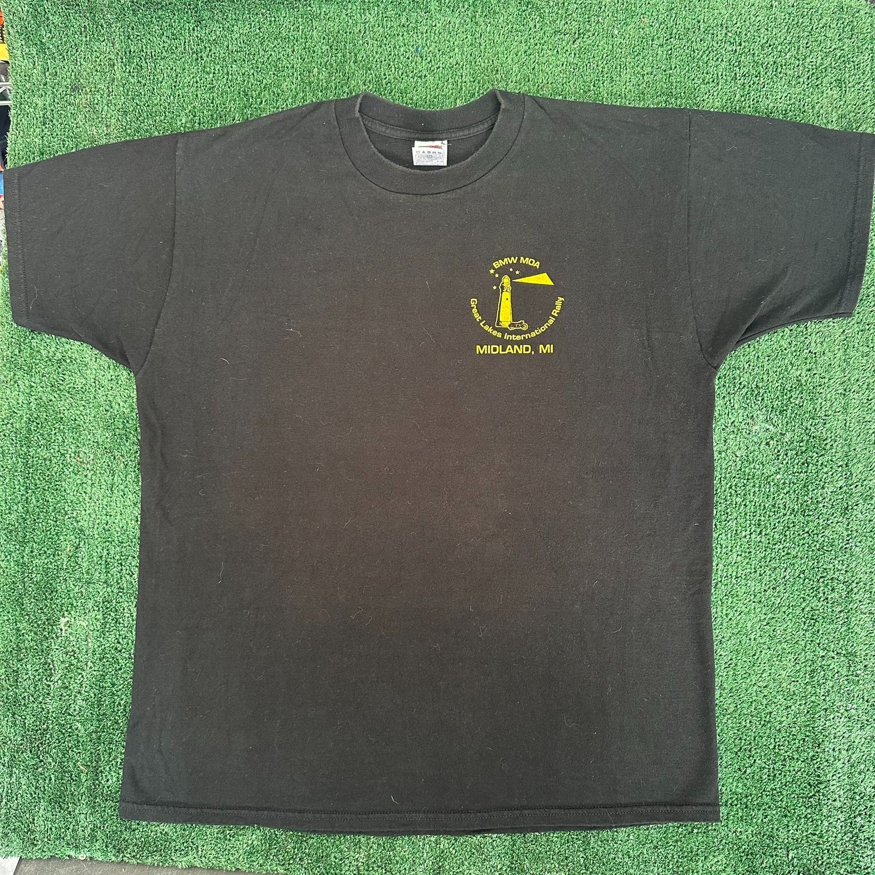 Fruit Of The Loom Vintage Y2K BMW Motorcycles T-Shirt Biker Rally Tee Size US XL / EU 56 / 4 - 1 Thumbnail
