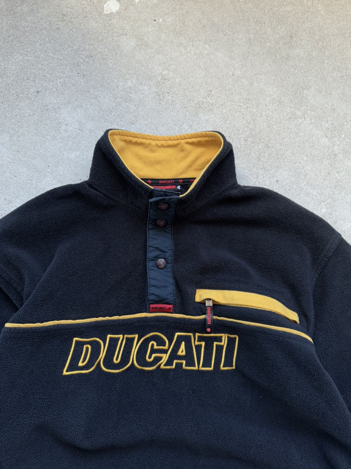Asics Vintage ASICS Ducati Racing Fleece Size US L / EU 52-54 / 3 - 4 Thumbnail