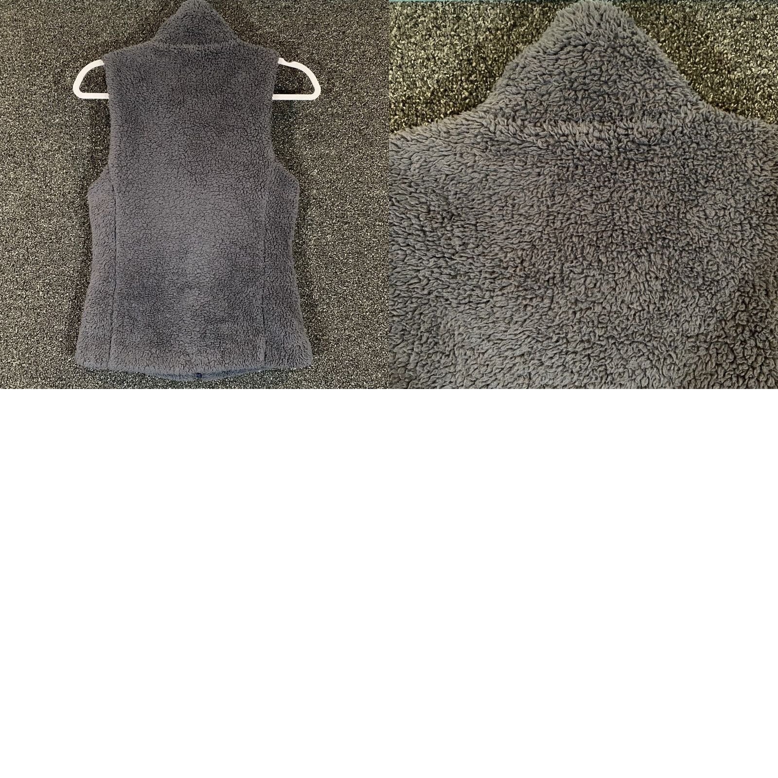 Patagonia Patagonia Sweater Vest Women XS Gray Sherpa Fleece Fuzzy Pockets Full Zip Hiking Vest Sweater Casual Winter Outdoor Size XS / US 0-2 / IT 36-38 - 8 Thumbnail