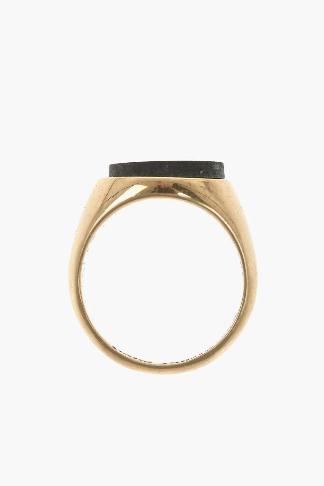 Palm Angels og1mm0326 Size: 62 / Gold-Tone Brass Signet Ring in Gold Size ONE SIZE - 2 Thumbnail