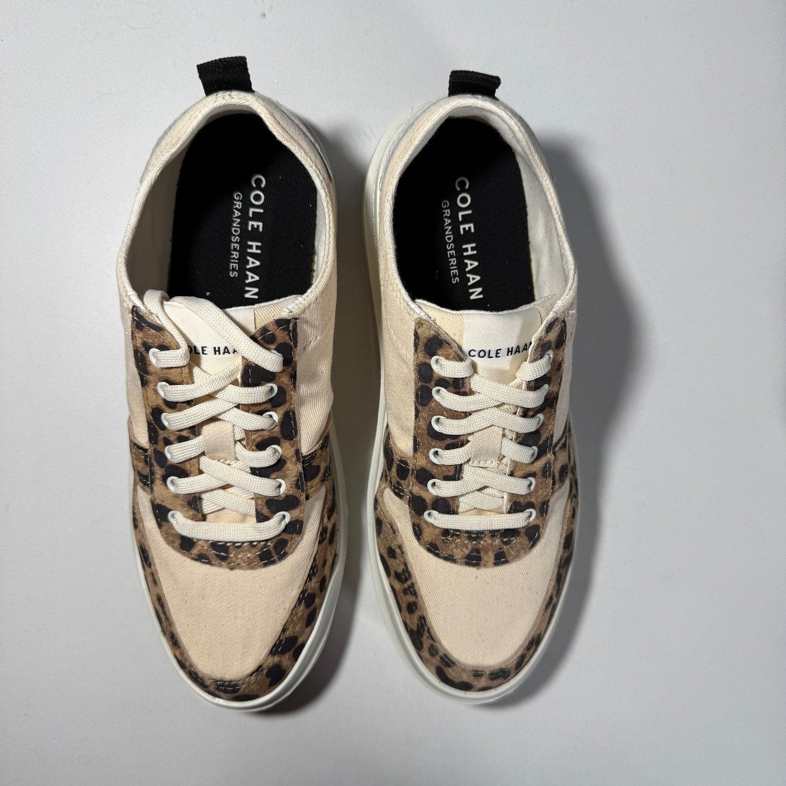 Cole Haan Cole Haan GrandPro Rally Canvas Leopard Sneaker Beige Size 6 Size US 6 / IT 36 - 7 Thumbnail