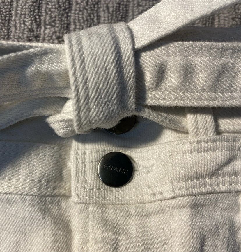 Frame White Frame Jean Shorts Size 23" - 3 Thumbnail