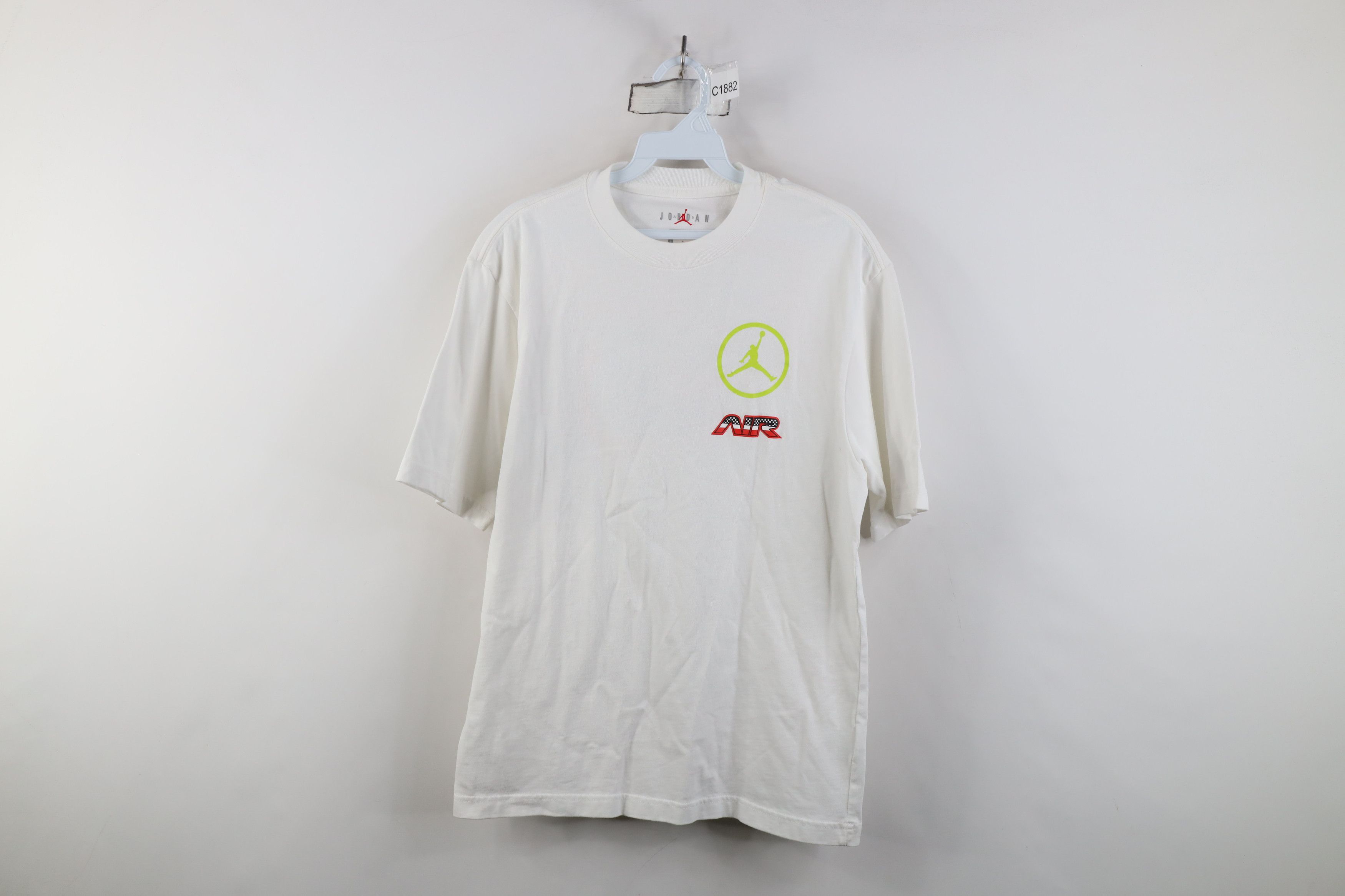 Nike Nike Air Jordan Sport Fit Spell Out DNA Double Sided T-Shirt Size US S / EU 44-46 / 1 - 1 Thumbnail