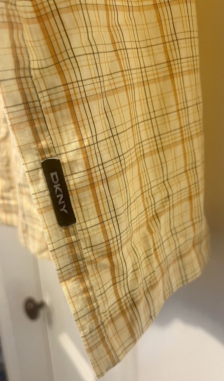 DKNY Authentic DKNY plaid vintage button down shirt sleeve shirt Size US XXL / EU 58 / 5 - 2 Thumbnail