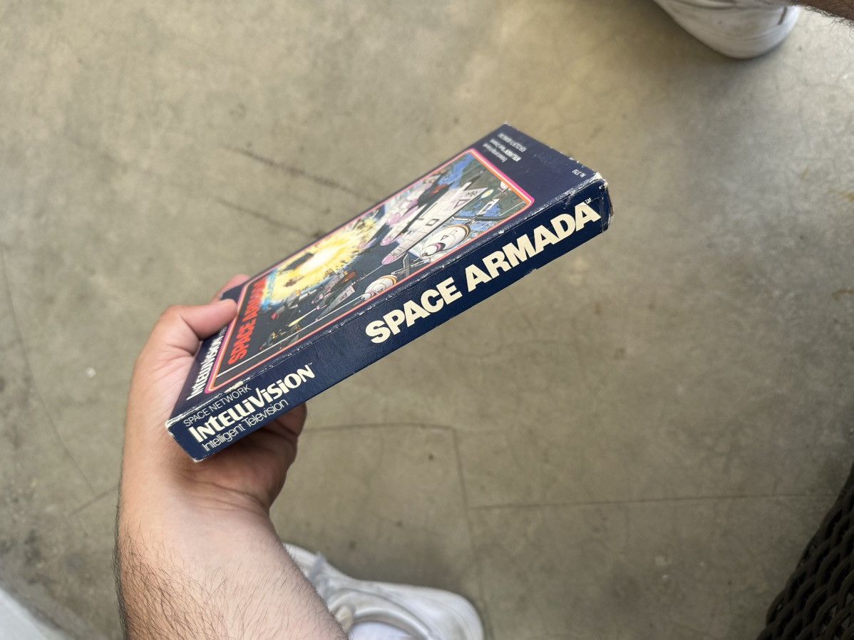 Nintendo Vintage Intellivoice Space Armada In Box Game Cartridge Size ONE SIZE - 4 Thumbnail