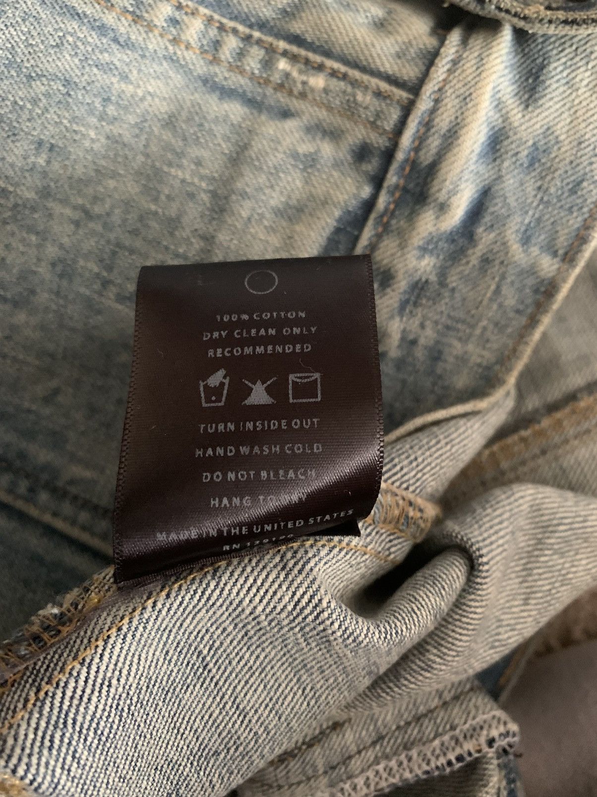 Fear of God Fear of God 4th Collection Denim Jacket Size US XL / EU 56 / 4 - 6 Thumbnail