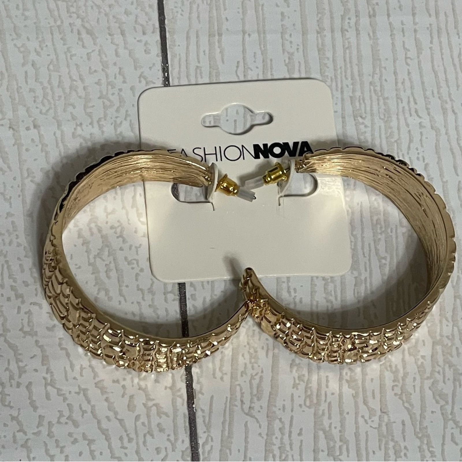 Other FASHION NOVA Golden Hour Glow Earrings NWT Size ONE SIZE - 3 Thumbnail