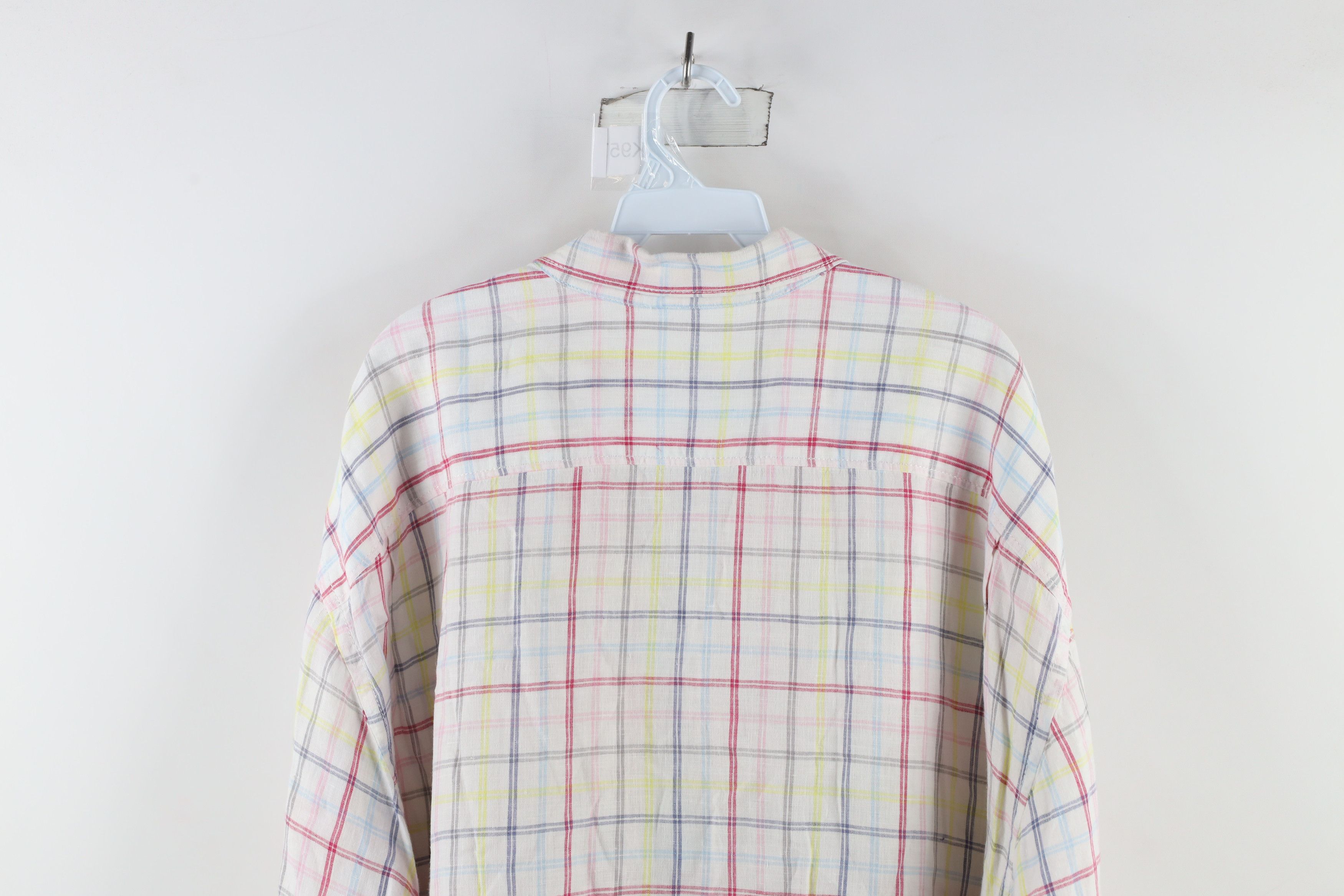 Tommy Bahama × Vintage Vintage Tommy Bahama Rainbow Plaid Collared Button Shirt Size US XXL / EU 58 / 5 - 10 Thumbnail