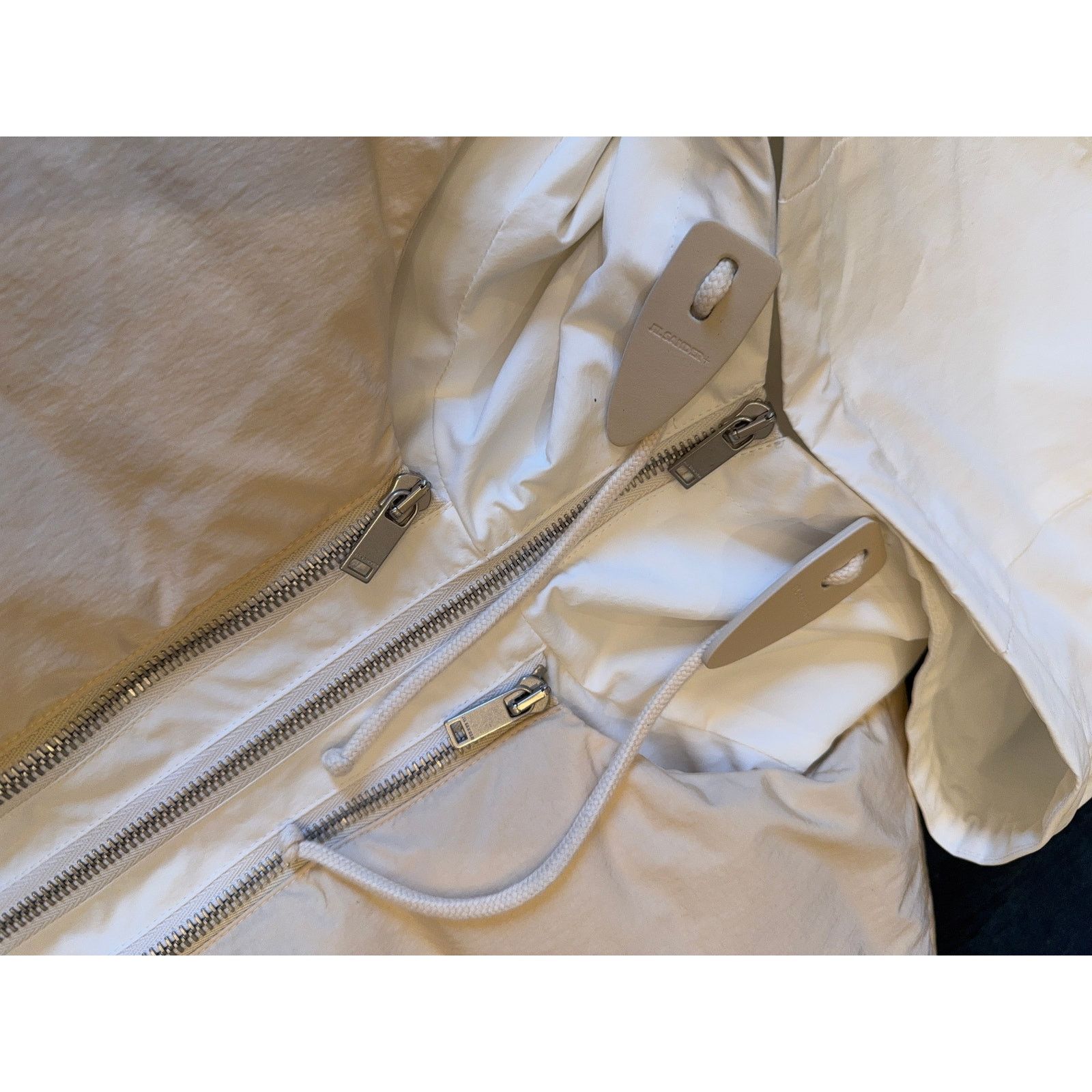 Jil Sander $3,950 Jil Sander White/Beige Layered Jacket/Vest - L Size US L / EU 52-54 / 3 - 5 Thumbnail